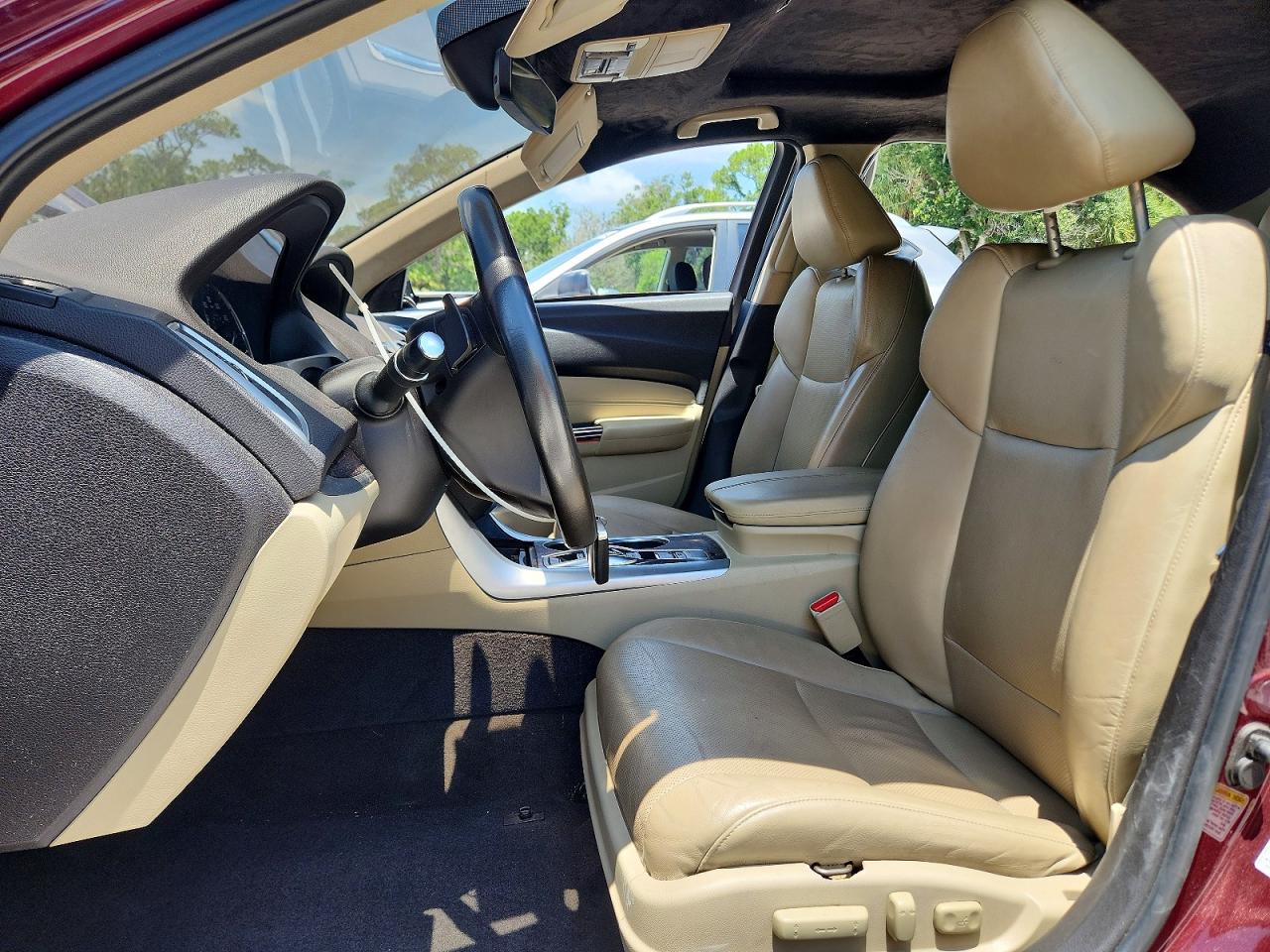 2015 Acura Tlx Tech Burgundy vin: 19UUB2F50FA001731