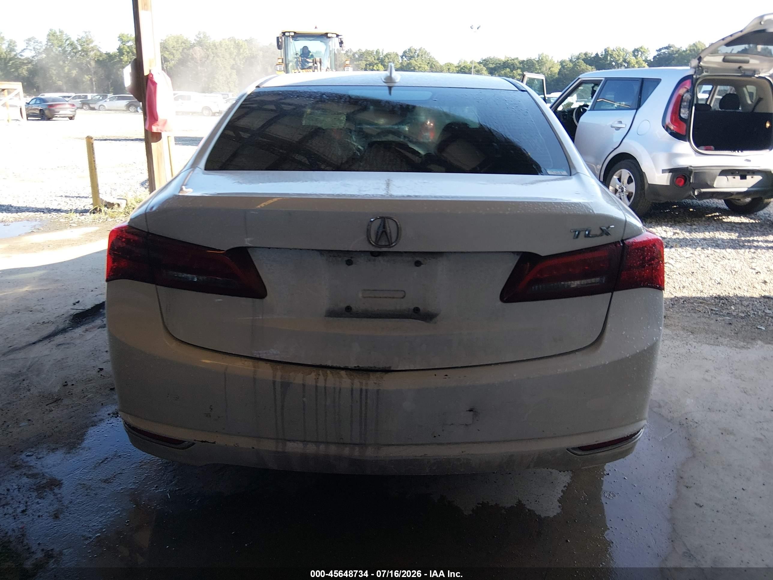2015 Acura Tlx V6 Tech White vin: 19UUB2F50FA002264