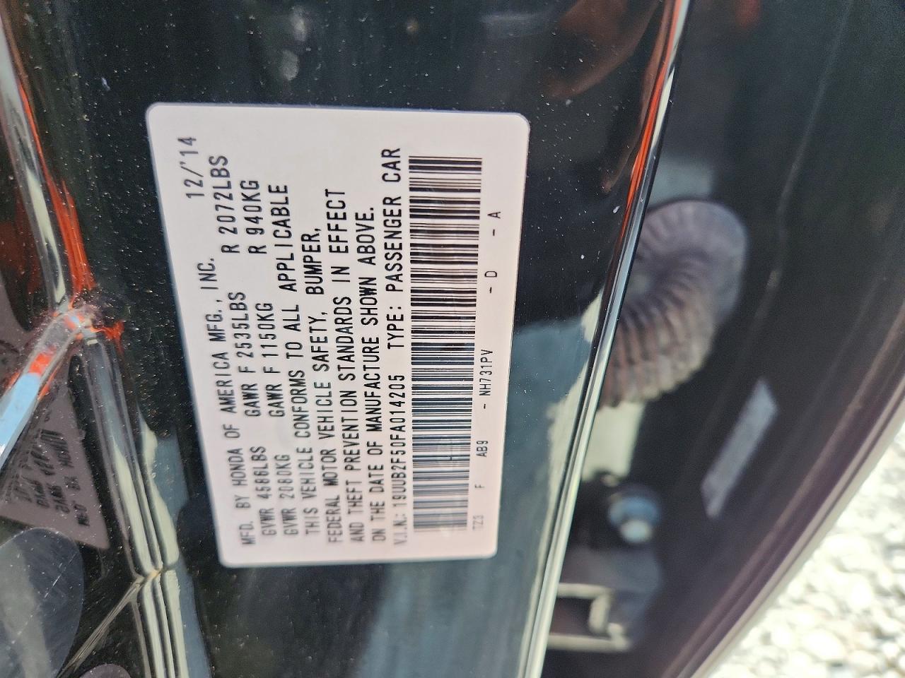 2015 Acura Tlx Tech Black vin: 19UUB2F50FA014205