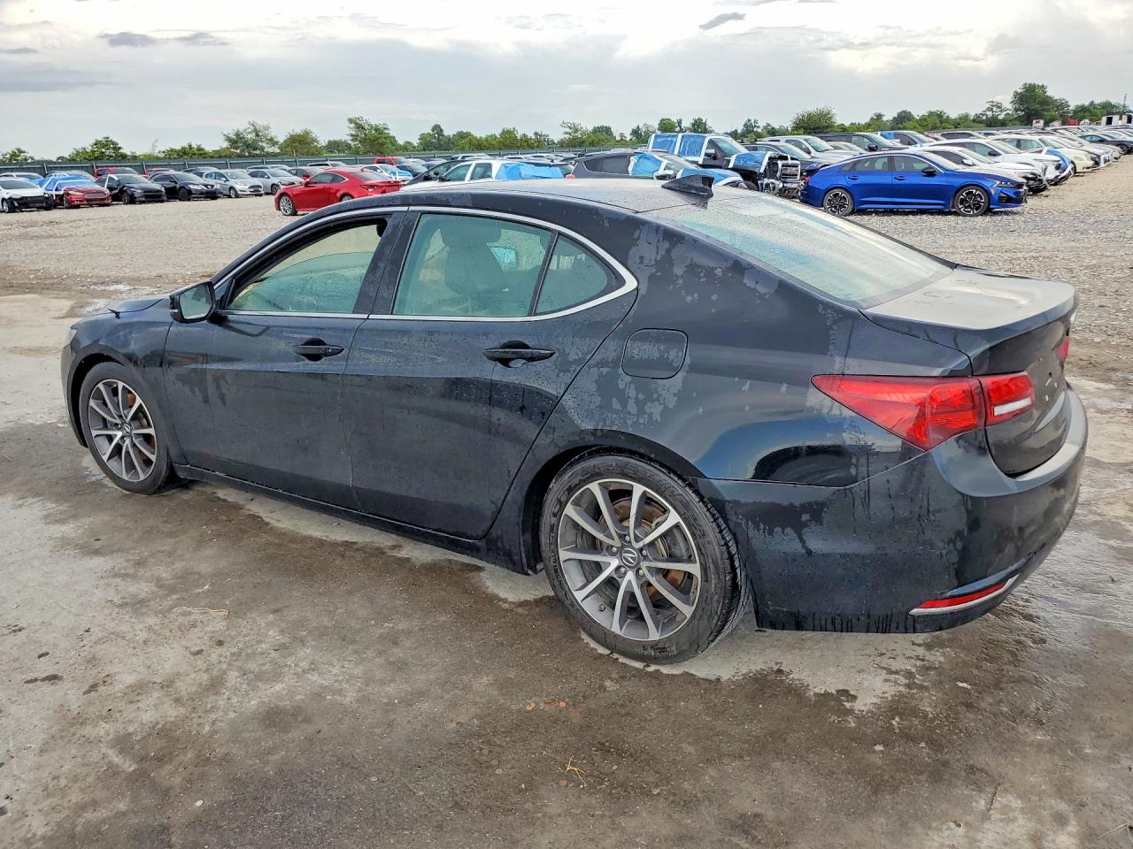 2015 Acura Tlx Tech Черный vin: 19UUB2F50FA026449