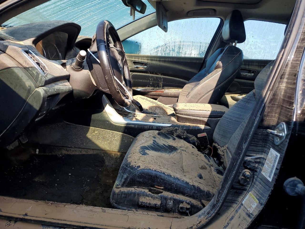 2015 Acura Tlx Tech Черный vin: 19UUB2F50FA026449