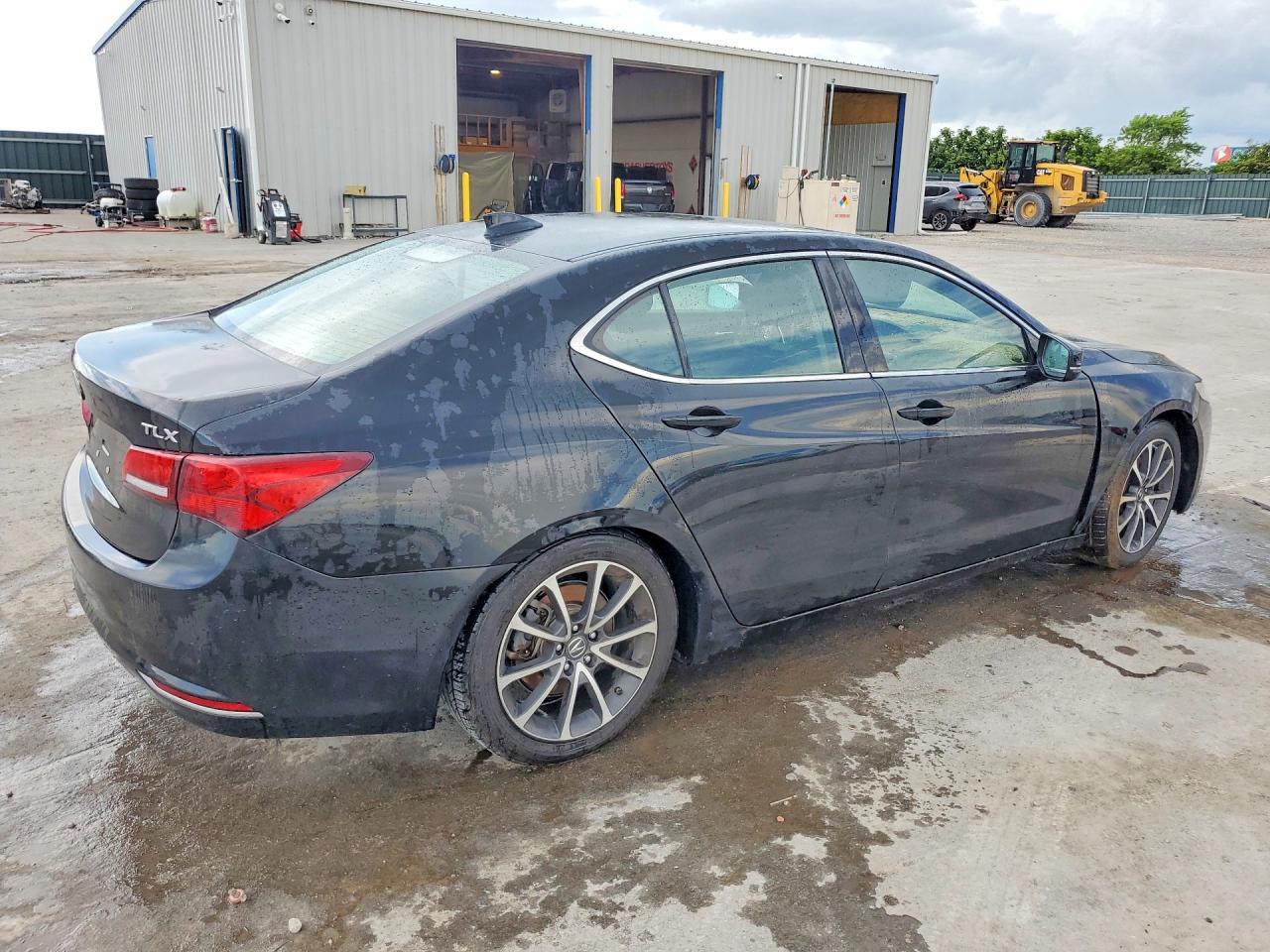 2015 Acura Tlx Tech Черный vin: 19UUB2F50FA026449