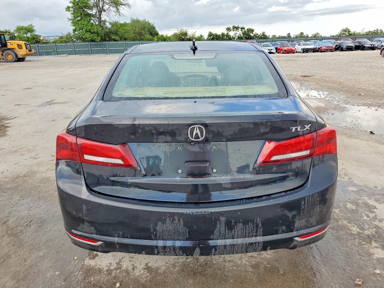 2015 Acura Tlx Tech Черный vin: 19UUB2F50FA026449