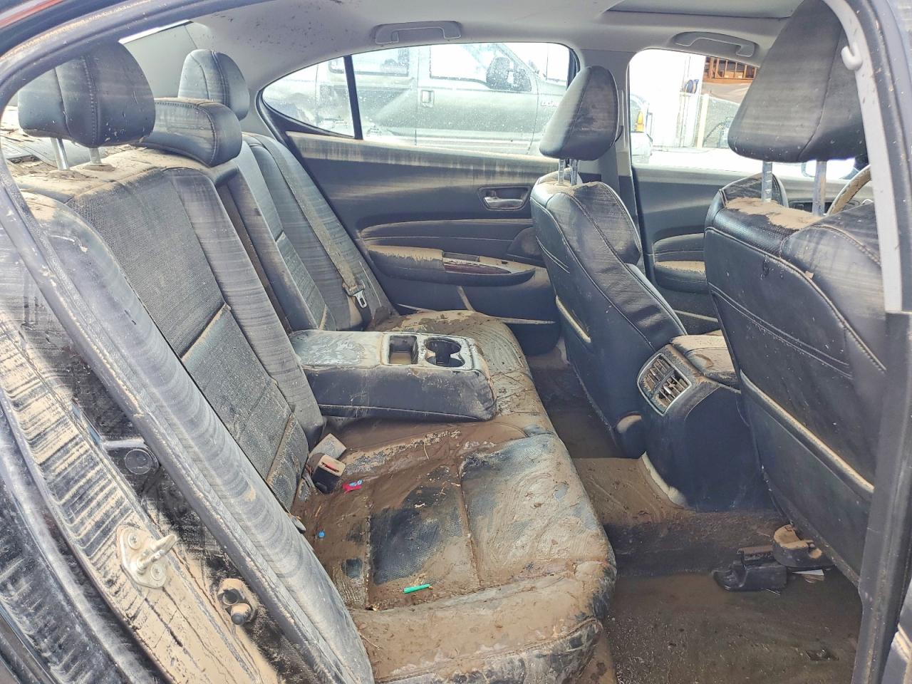 2015 Acura Tlx Tech Черный vin: 19UUB2F50FA026449