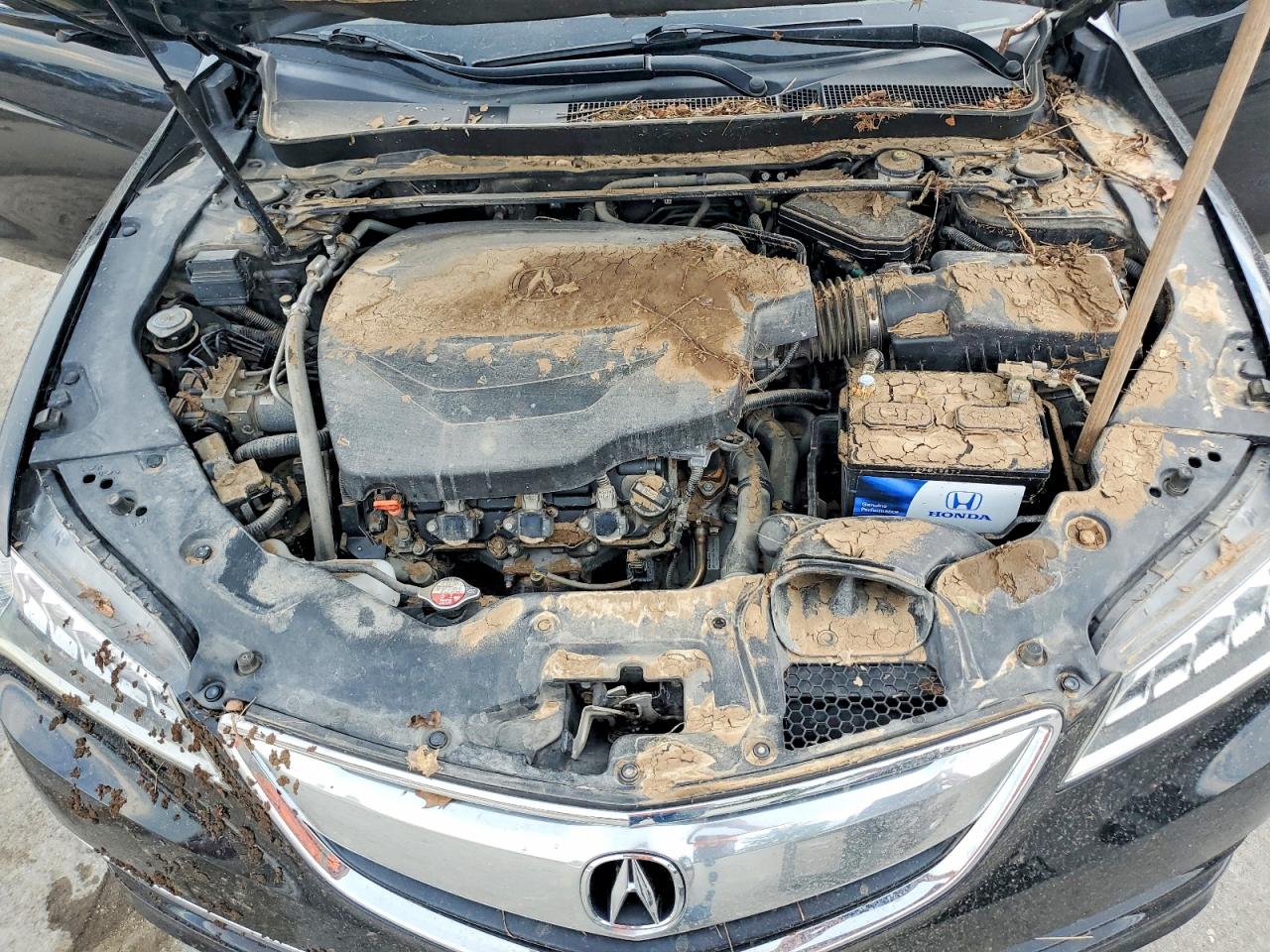 2015 Acura Tlx Tech Черный vin: 19UUB2F50FA026449