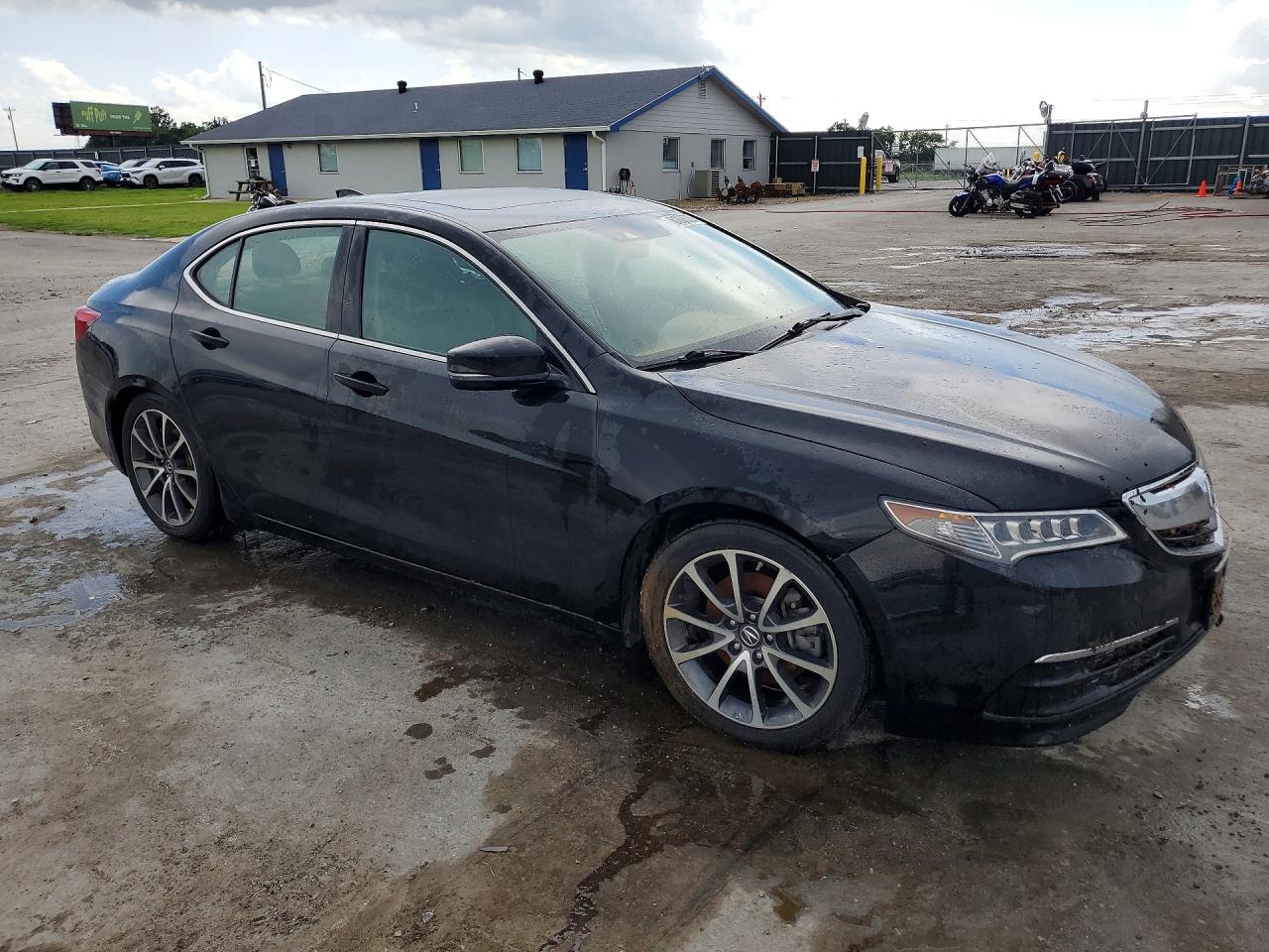 2015 Acura Tlx Tech Черный vin: 19UUB2F50FA026449