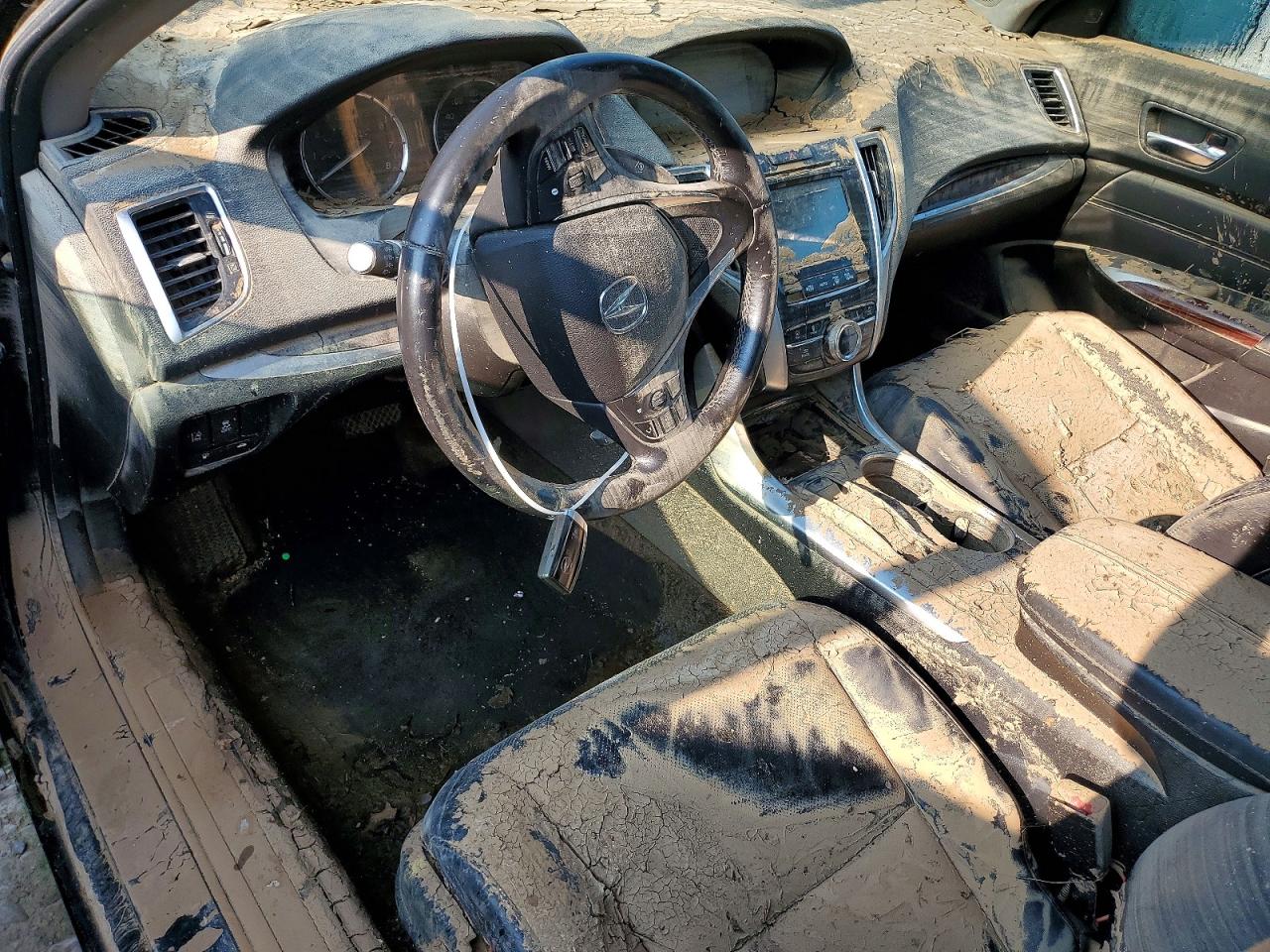 2015 Acura Tlx Tech Черный vin: 19UUB2F50FA026449