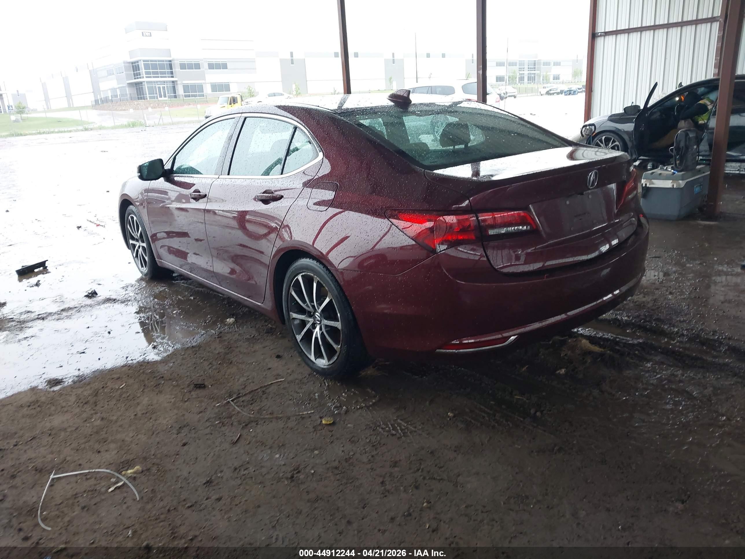 2016 Acura Tlx V6 Tech Maroon vin: 19UUB2F50GA003562