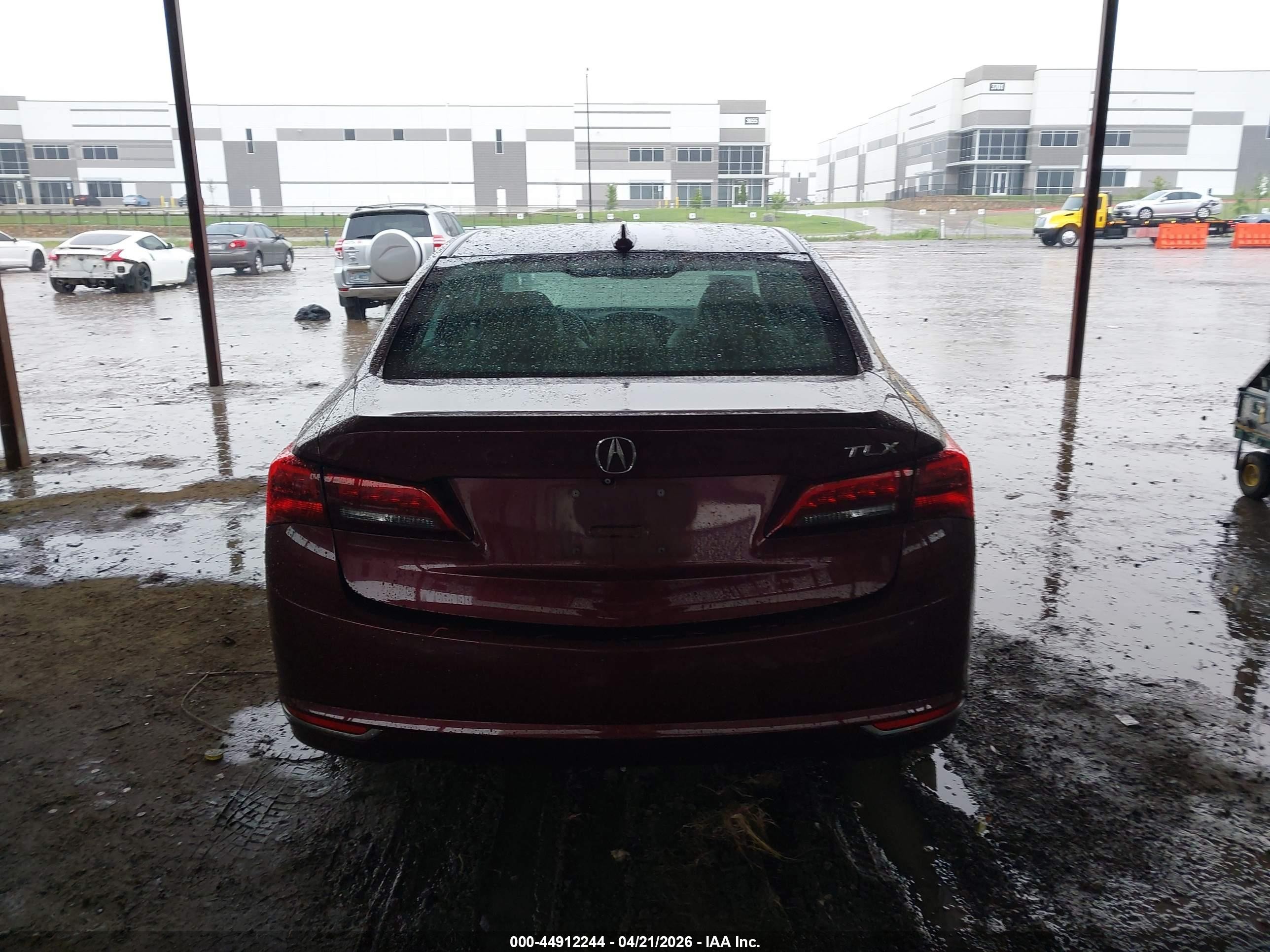 2016 Acura Tlx V6 Tech Maroon vin: 19UUB2F50GA003562