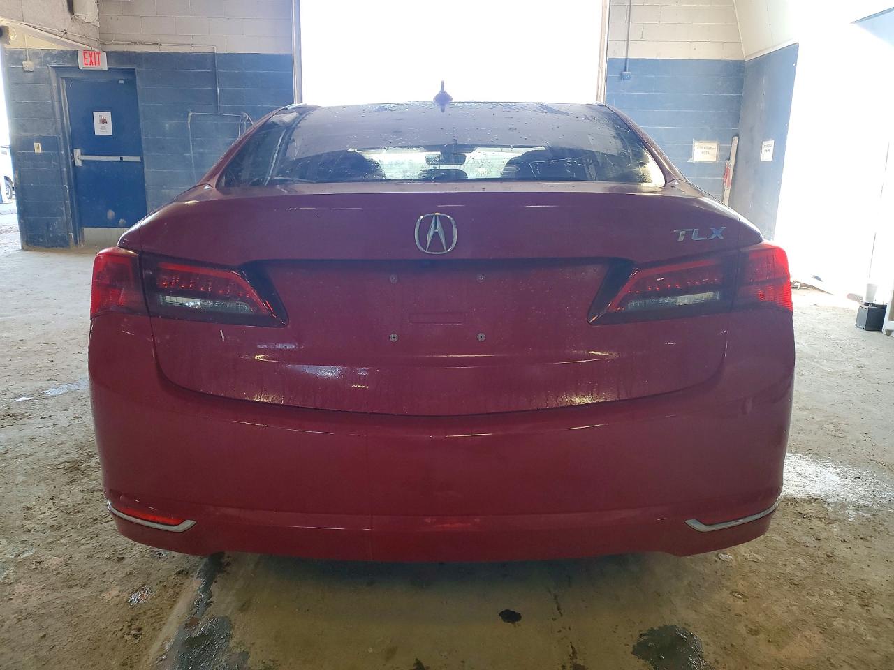2017 Acura Tlx Tech Красный vin: 19UUB2F50HA003059