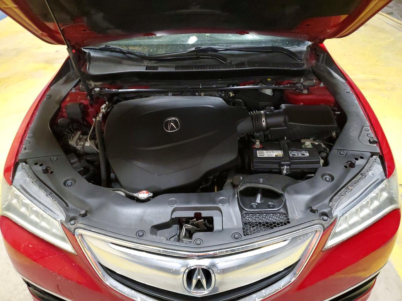 2017 Acura Tlx Tech Красный vin: 19UUB2F50HA003059