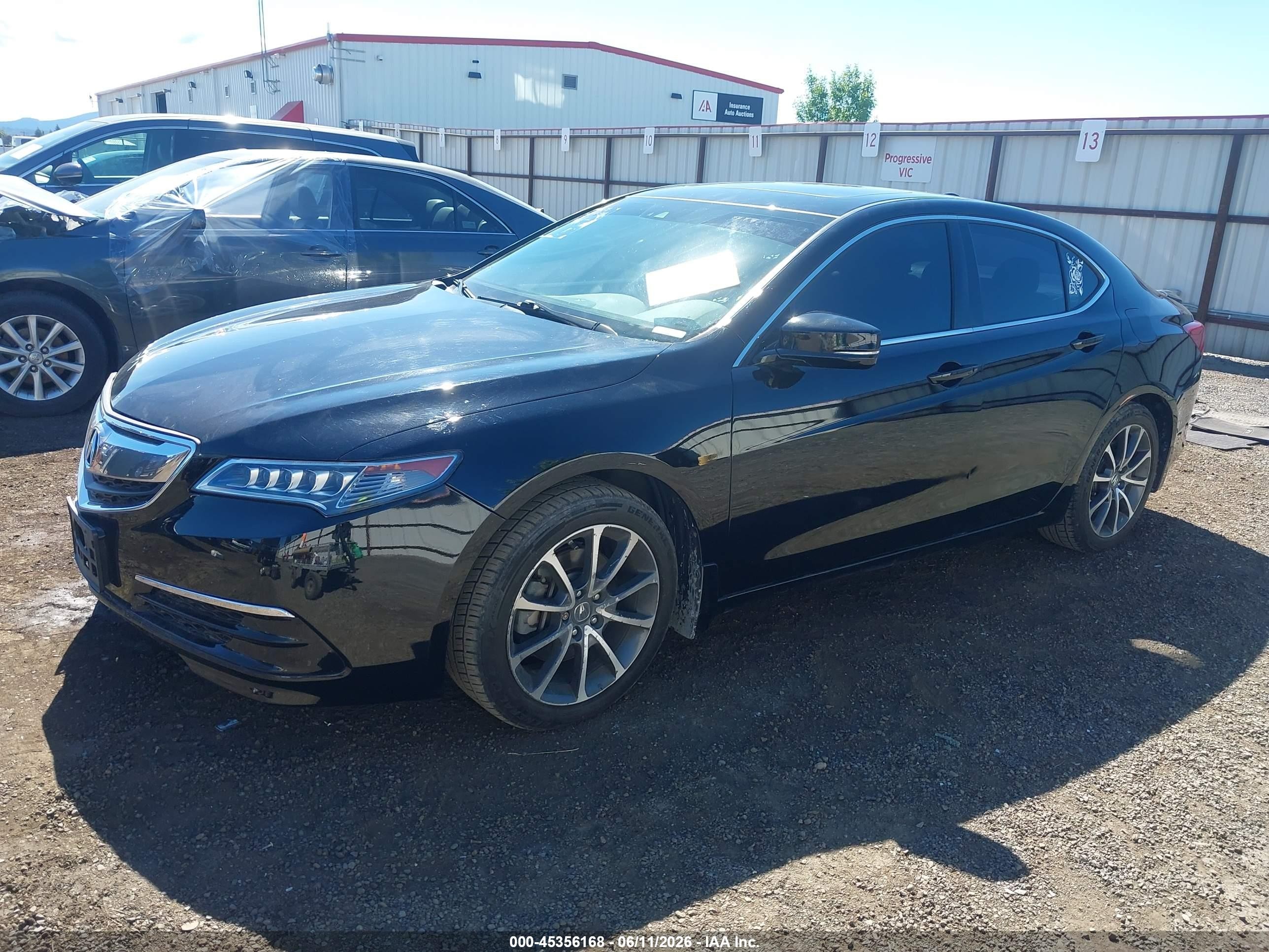 2015 Acura Tlx V6 Tech Black vin: 19UUB2F51FA000636