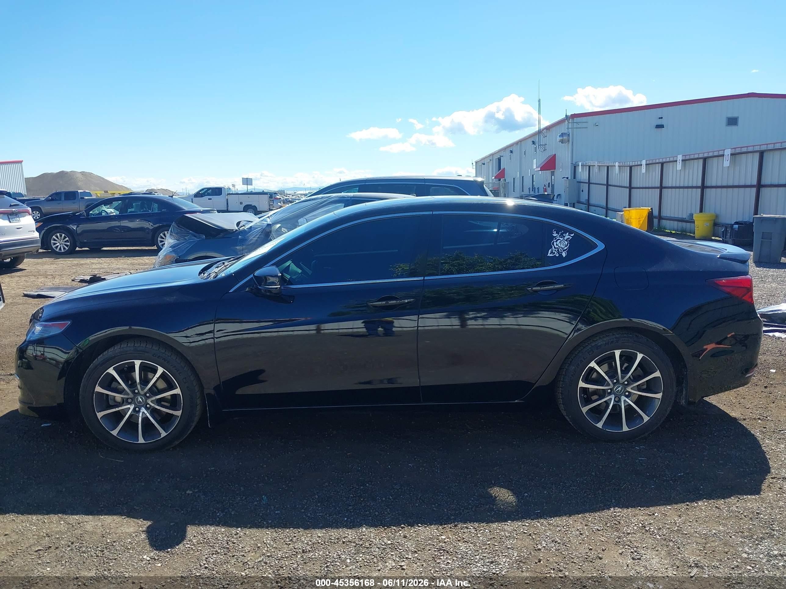 2015 Acura Tlx V6 Tech Black vin: 19UUB2F51FA000636