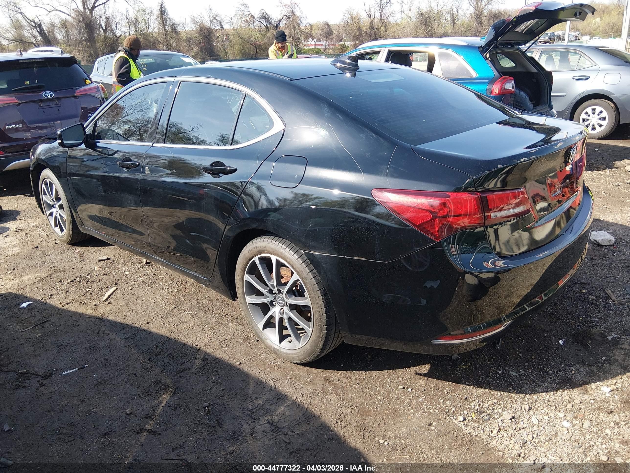 2015 Acura Tlx V6 Tech Black vin: 19UUB2F51FA002838
