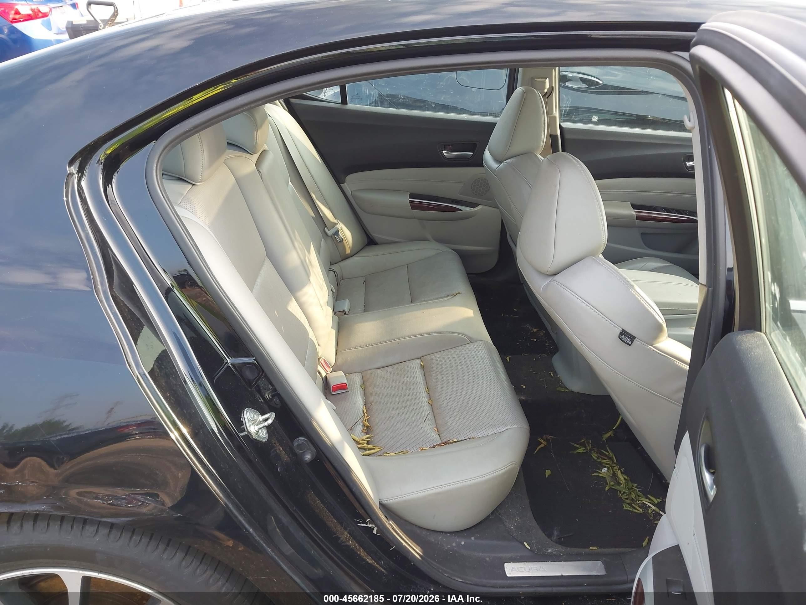 2015 Acura Tlx V6 Tech Black vin: 19UUB2F51FA024158