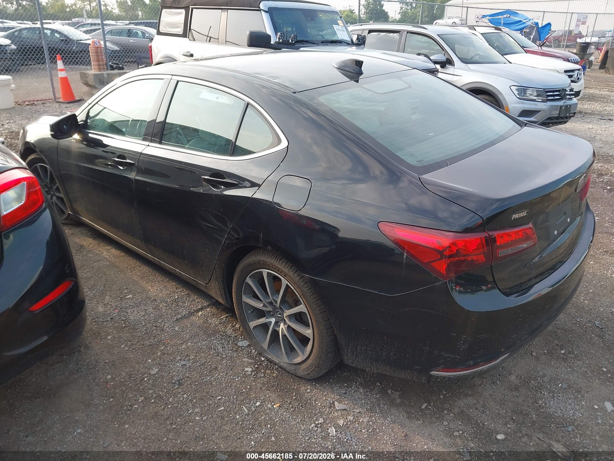 2015 Acura Tlx V6 Tech Black vin: 19UUB2F51FA024158