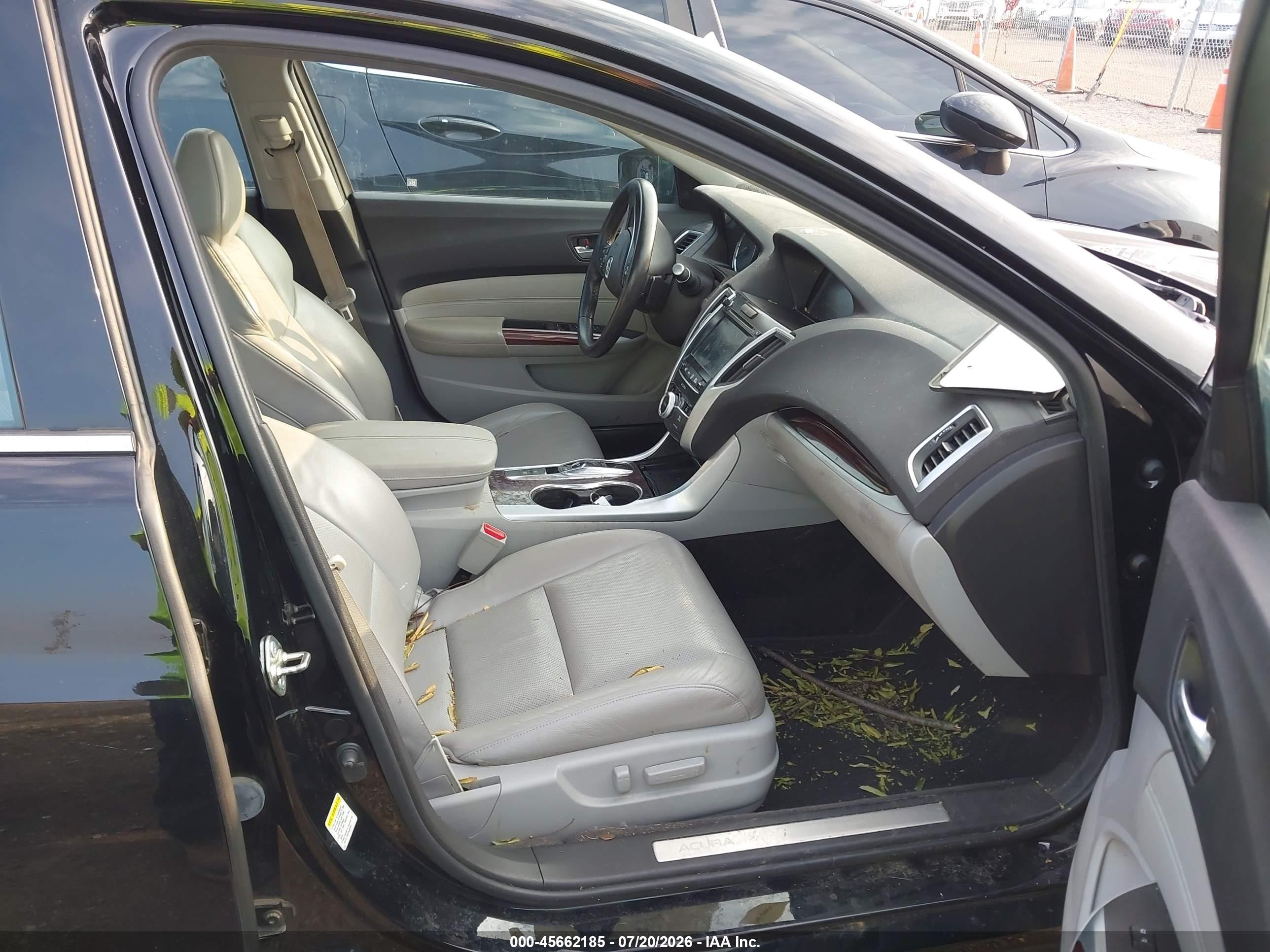 2015 Acura Tlx V6 Tech Black vin: 19UUB2F51FA024158