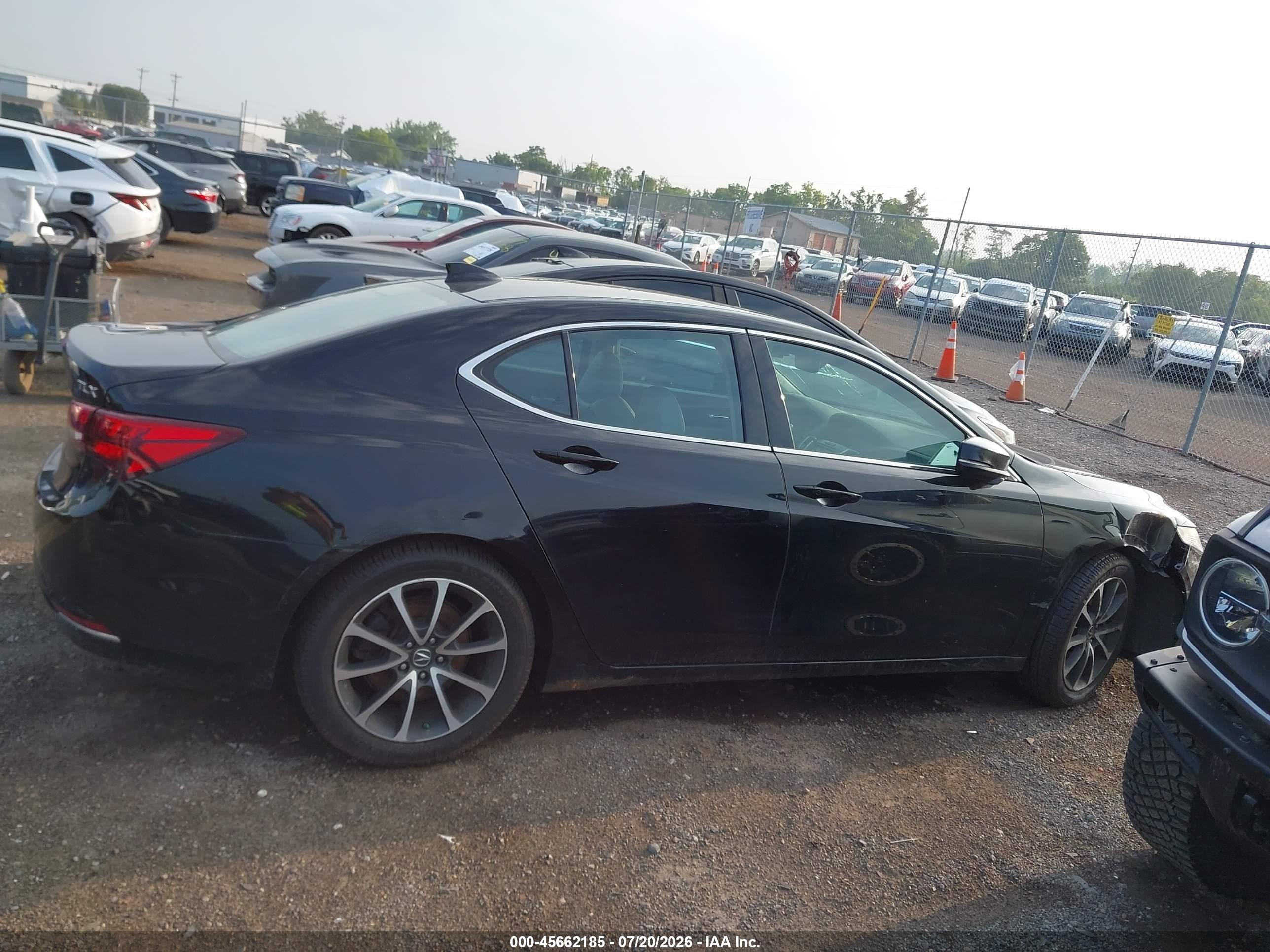 2015 Acura Tlx V6 Tech Black vin: 19UUB2F51FA024158