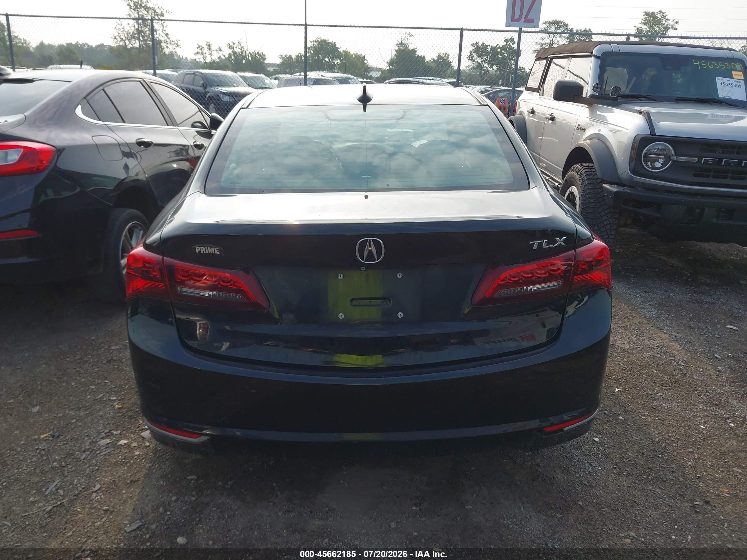 2015 Acura Tlx V6 Tech Black vin: 19UUB2F51FA024158