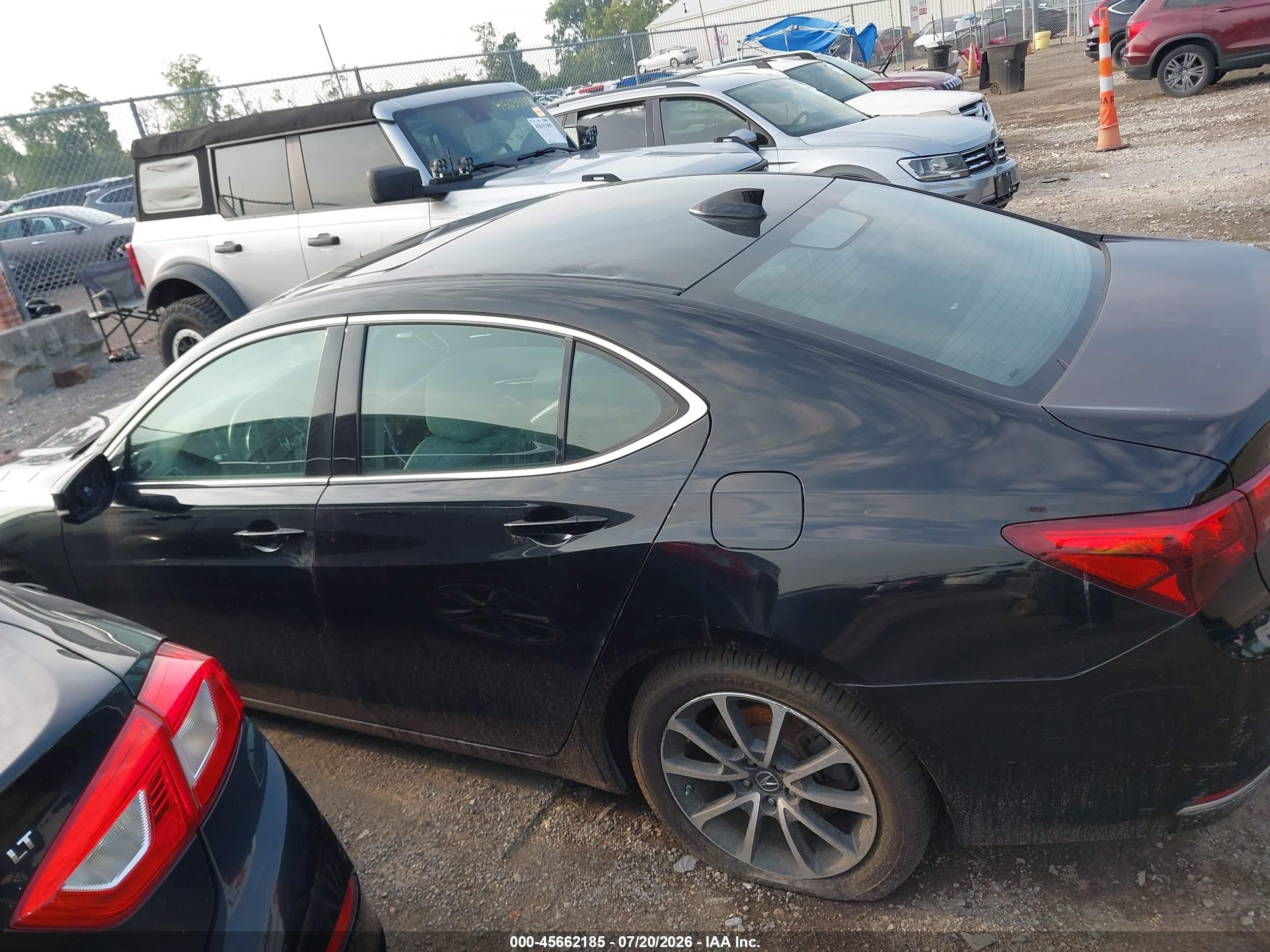 2015 Acura Tlx V6 Tech Black vin: 19UUB2F51FA024158