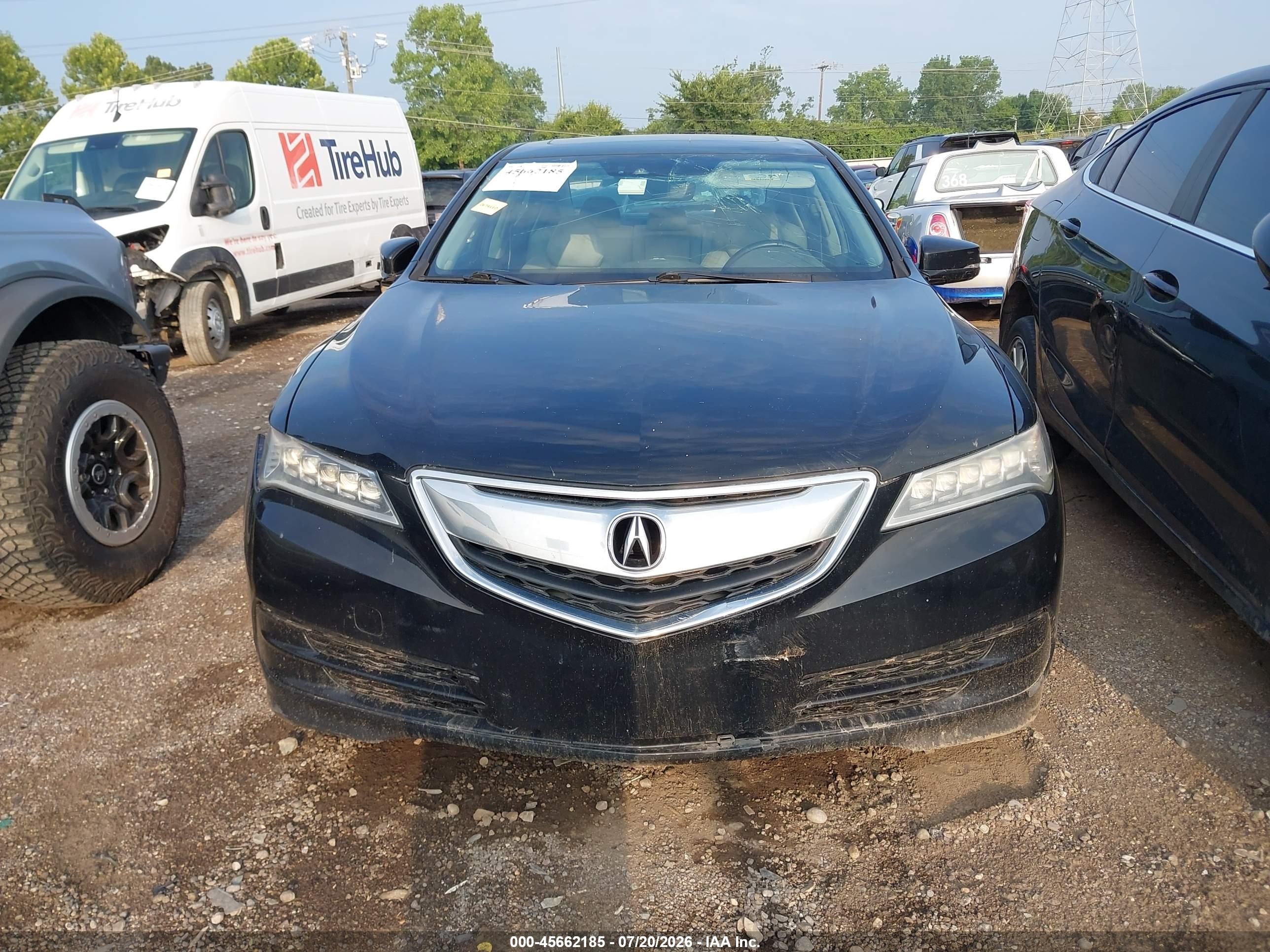 2015 Acura Tlx V6 Tech Black vin: 19UUB2F51FA024158