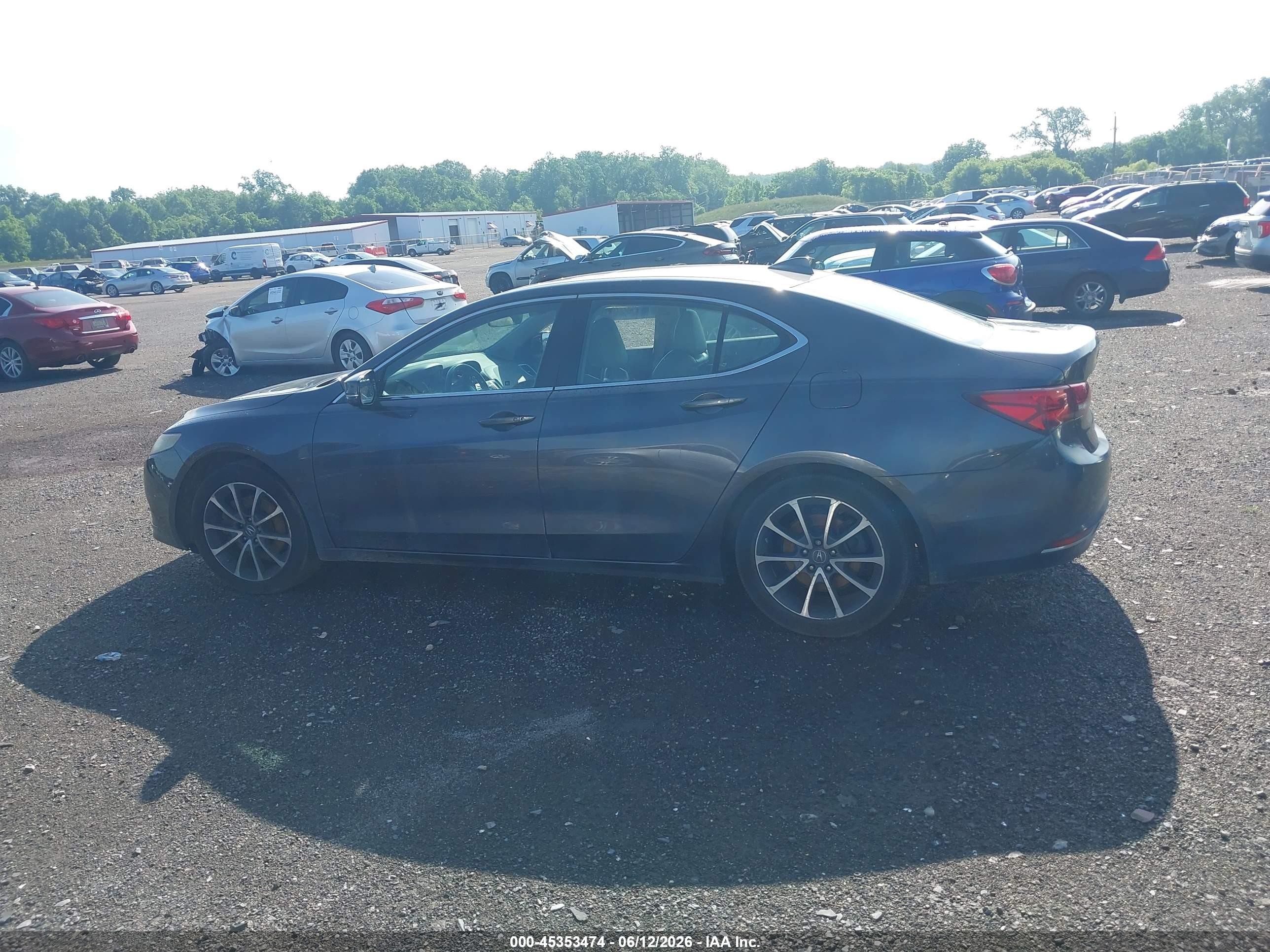 2016 Acura Tlx V6 Tech Gray vin: 19UUB2F51GA002890