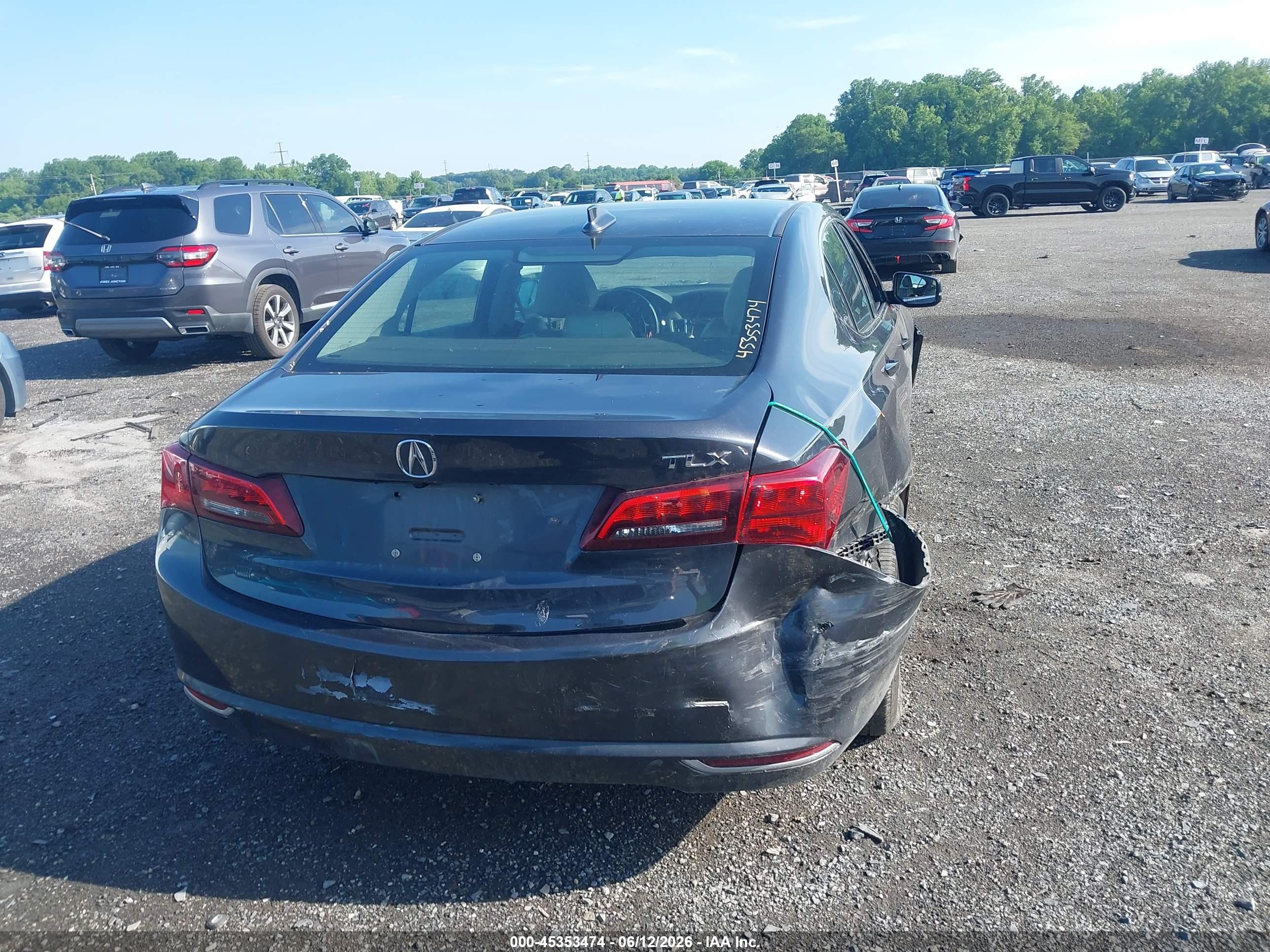 2016 Acura Tlx V6 Tech Gray vin: 19UUB2F51GA002890