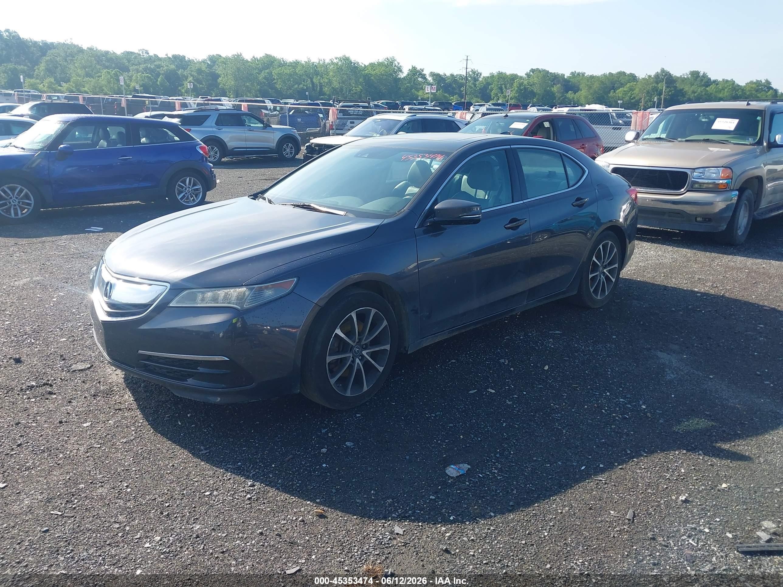 2016 Acura Tlx V6 Tech Gray vin: 19UUB2F51GA002890