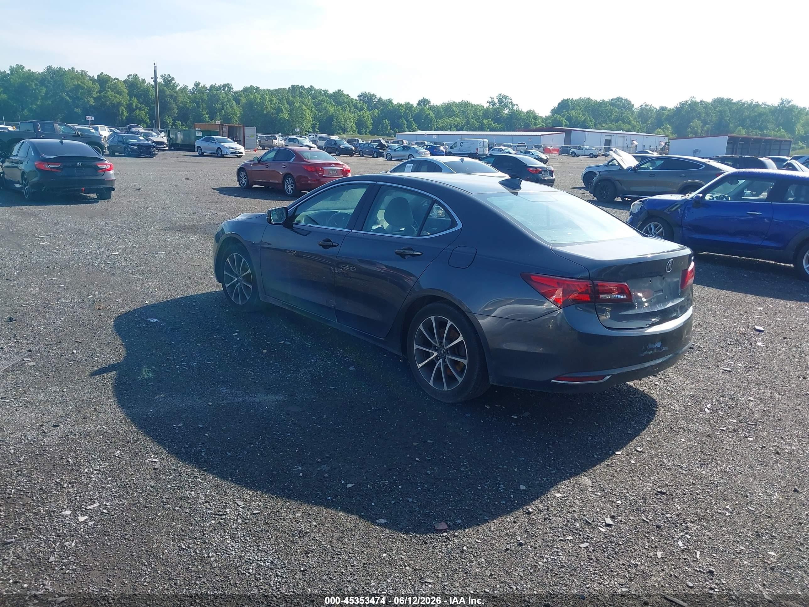 2016 Acura Tlx V6 Tech Gray vin: 19UUB2F51GA002890