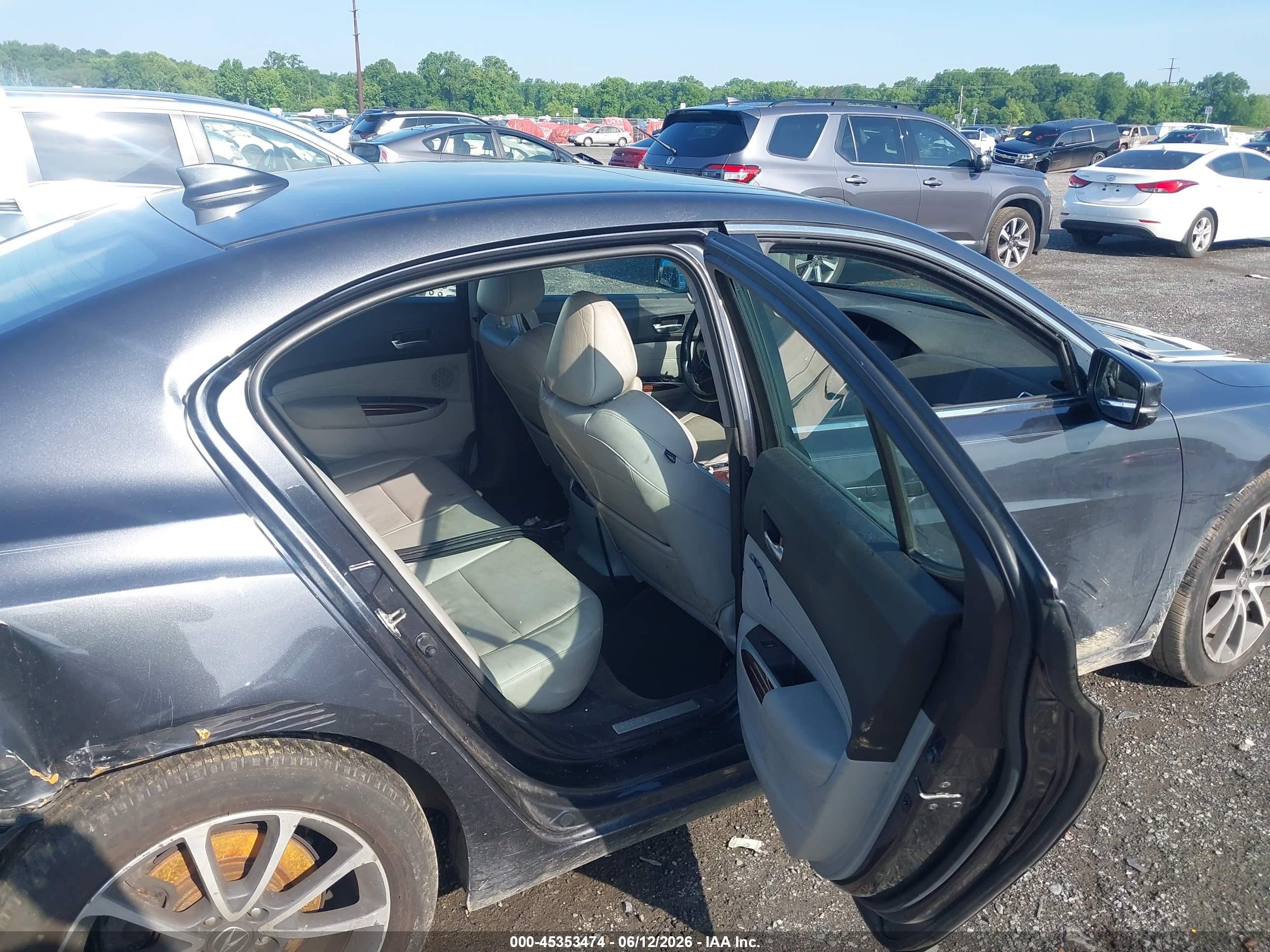 2016 Acura Tlx V6 Tech Gray vin: 19UUB2F51GA002890