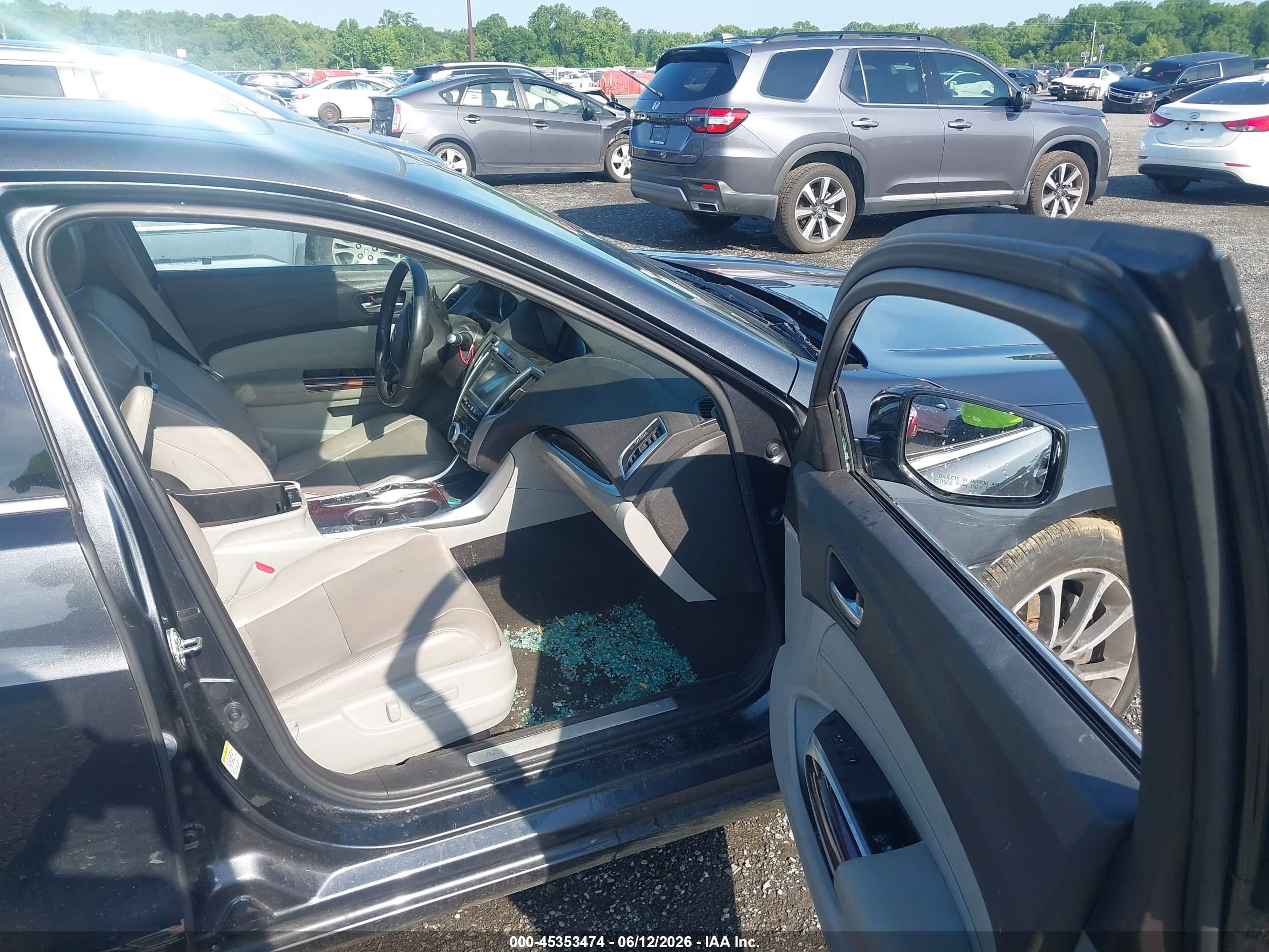 2016 Acura Tlx V6 Tech Gray vin: 19UUB2F51GA002890