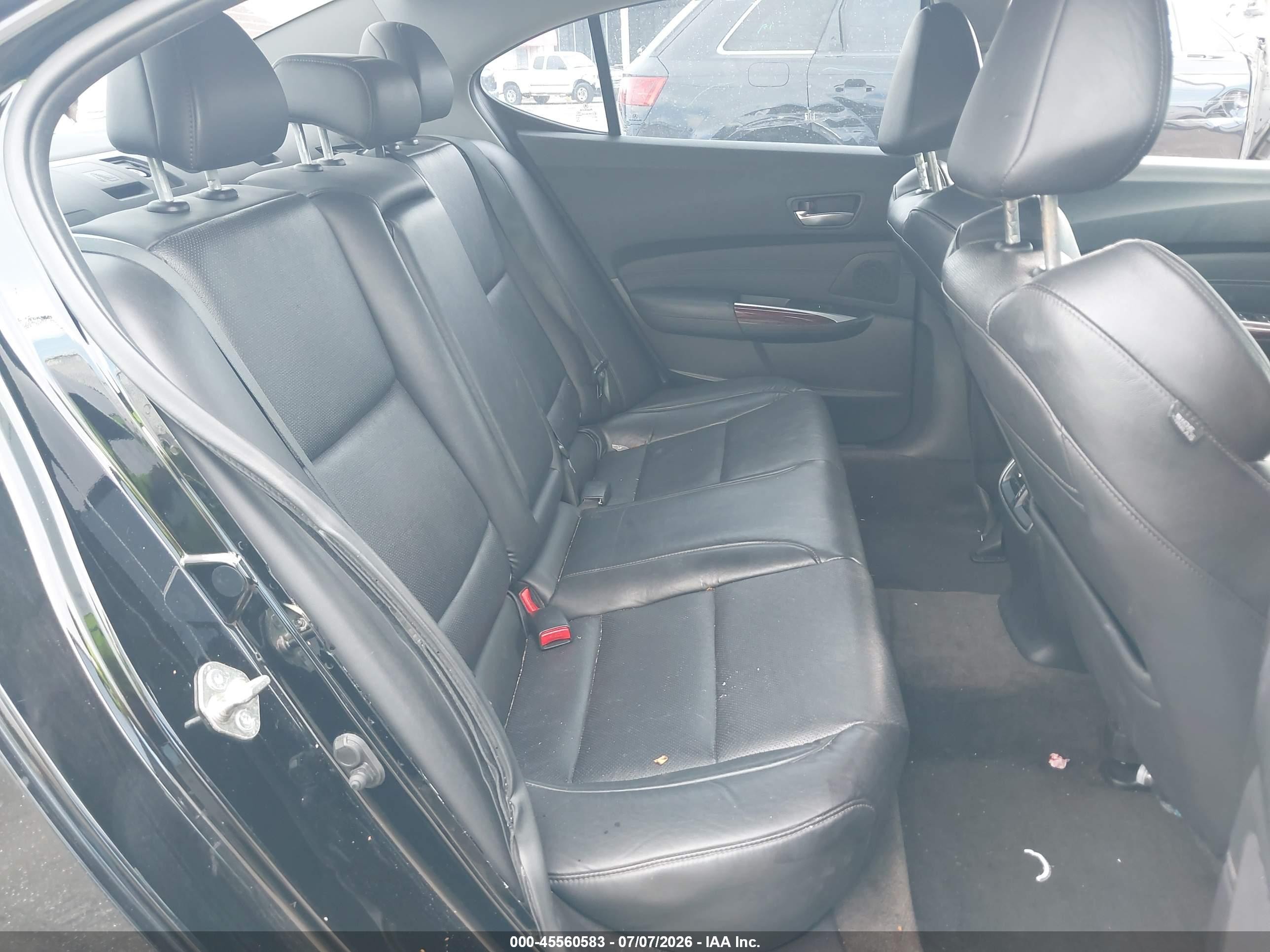2015 Acura Tlx V6 Tech Black vin: 19UUB2F52FA002105