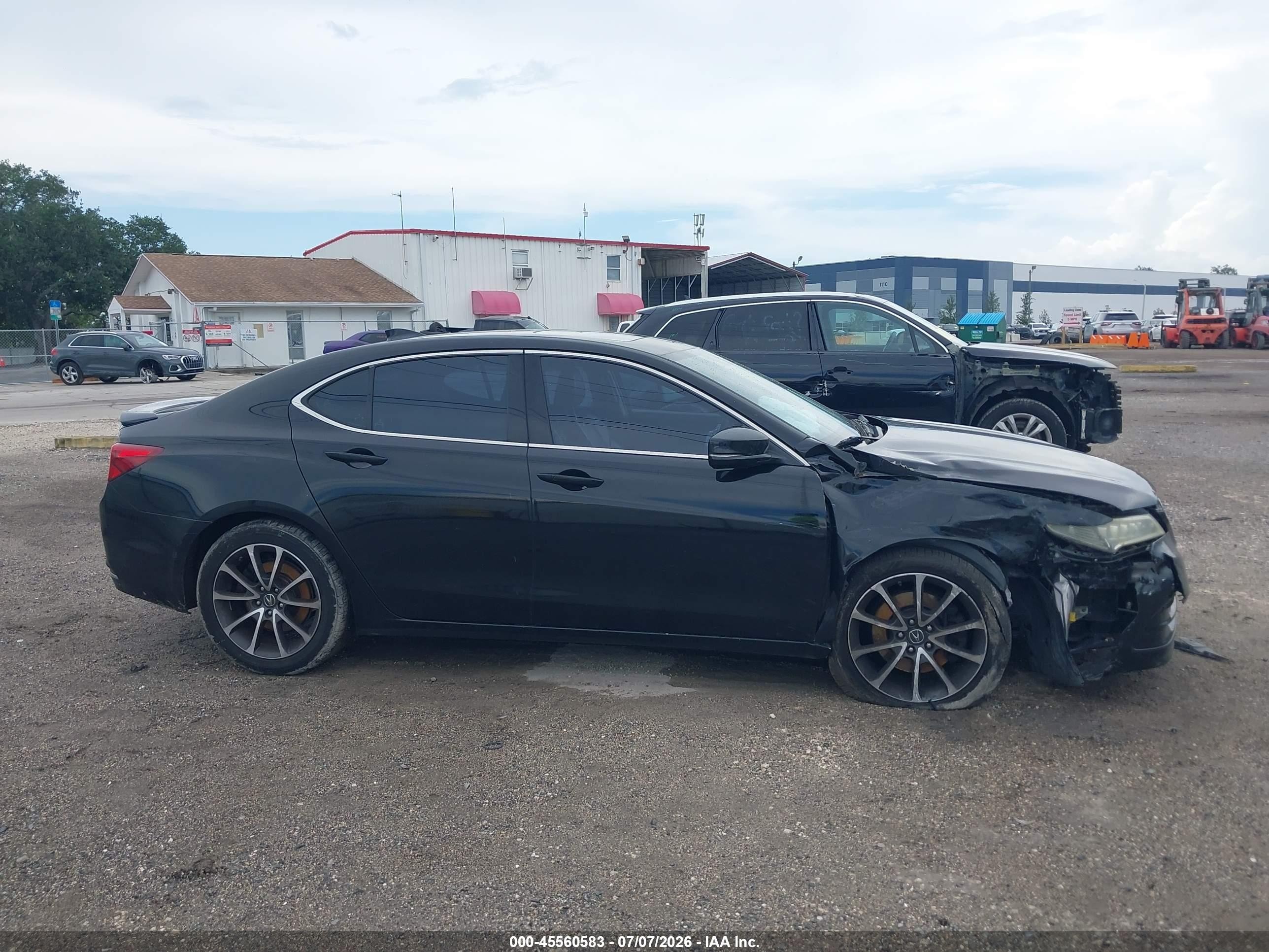 2015 Acura Tlx V6 Tech Black vin: 19UUB2F52FA002105