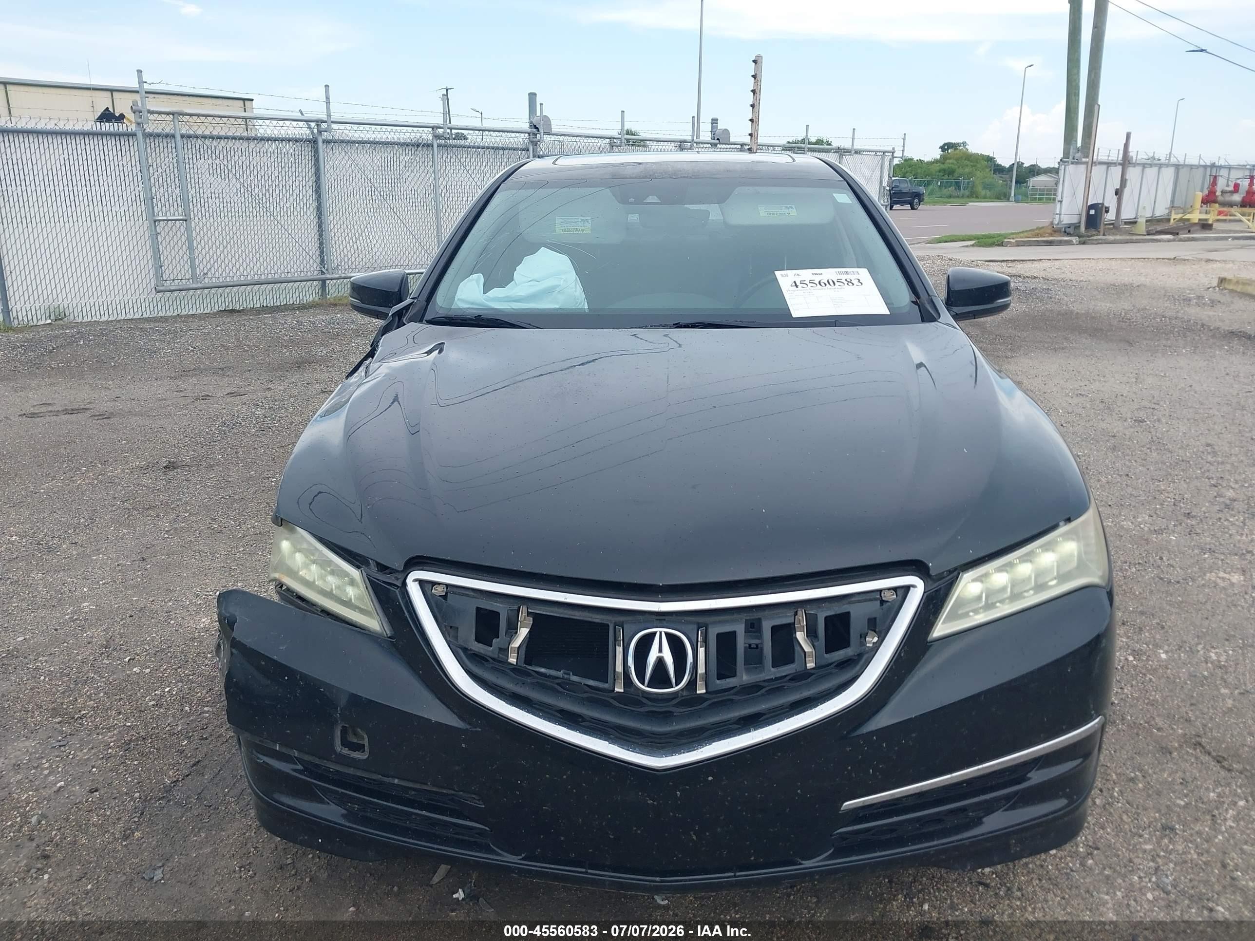 2015 Acura Tlx V6 Tech Black vin: 19UUB2F52FA002105