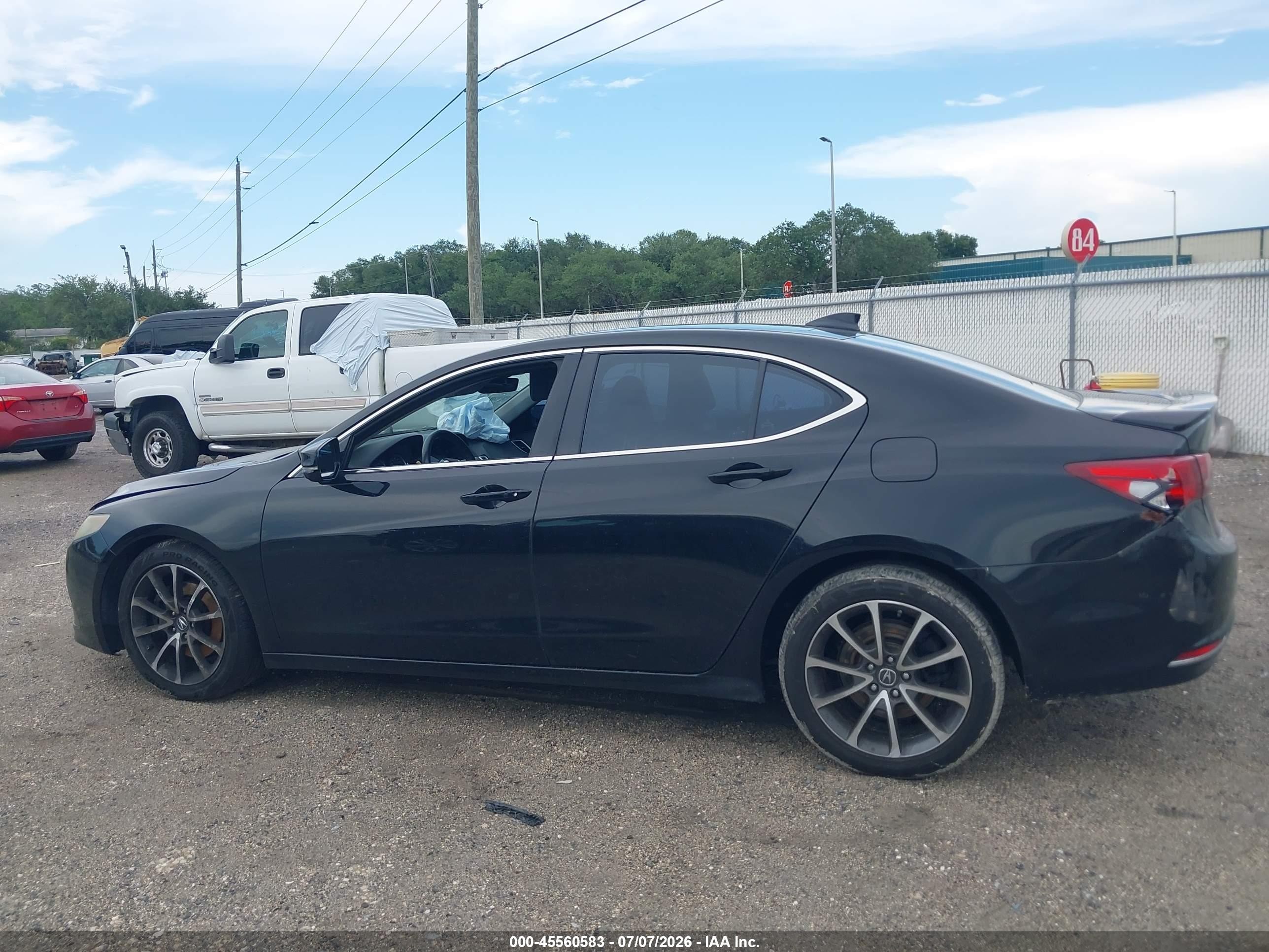 2015 Acura Tlx V6 Tech Black vin: 19UUB2F52FA002105