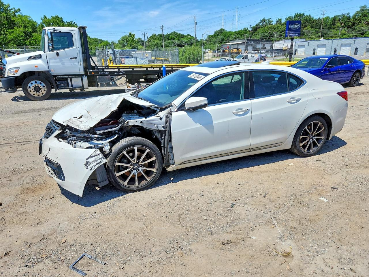 2015 Acura Tlx Tech White vin: 19UUB2F52FA002752