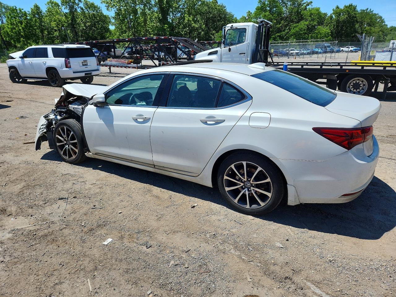 2015 Acura Tlx Tech White vin: 19UUB2F52FA002752