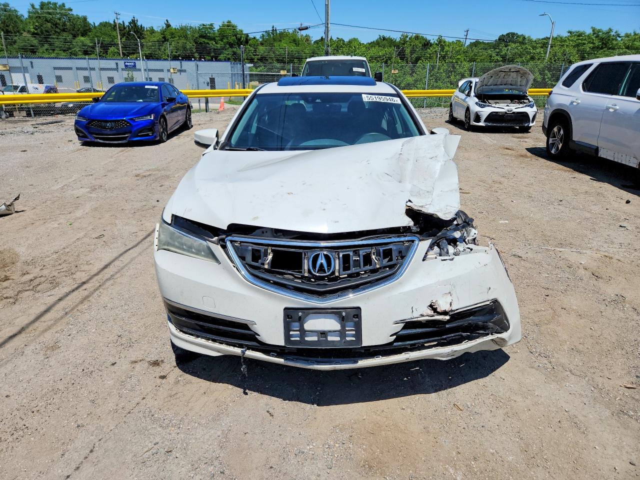 2015 Acura Tlx Tech White vin: 19UUB2F52FA002752