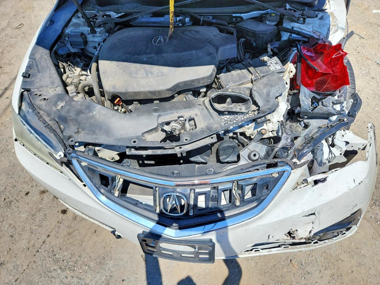 2015 Acura Tlx Tech White vin: 19UUB2F52FA002752