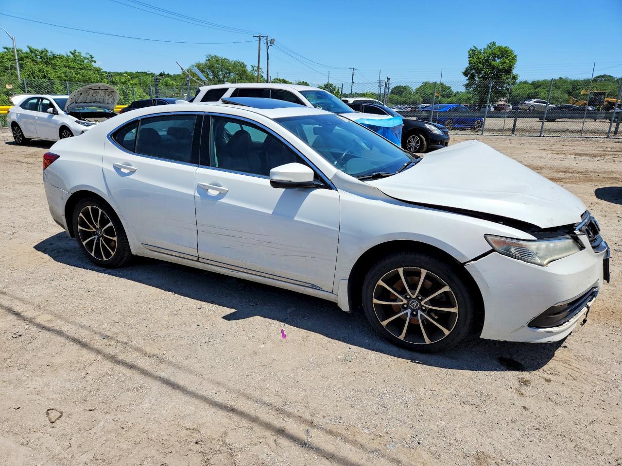 2015 Acura Tlx Tech White vin: 19UUB2F52FA002752