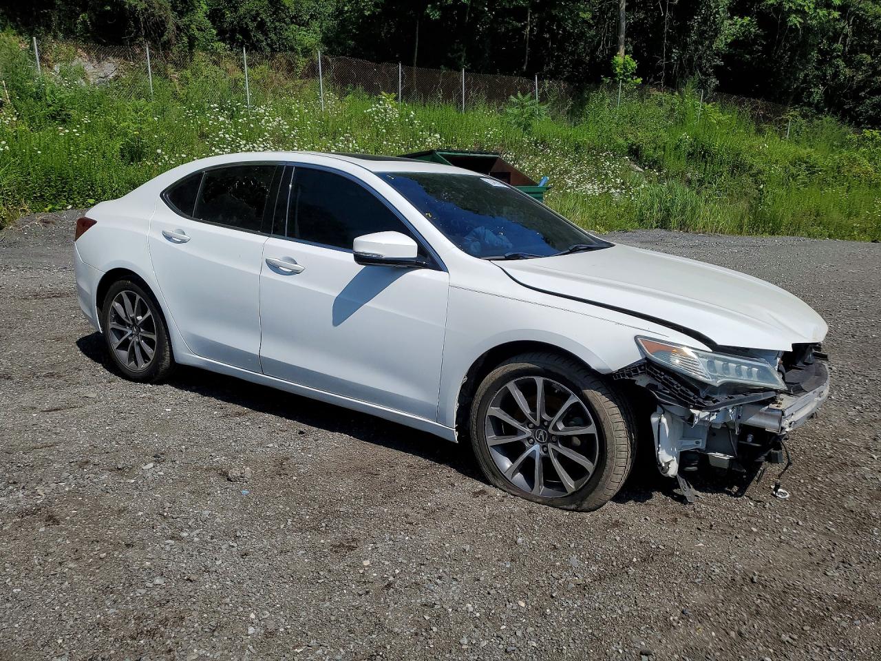2015 Acura Tlx Tech White vin: 19UUB2F52FA007210