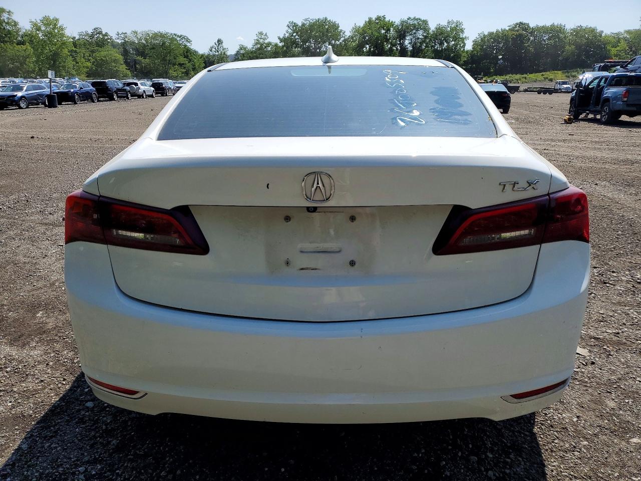 2015 Acura Tlx Tech White vin: 19UUB2F52FA007210
