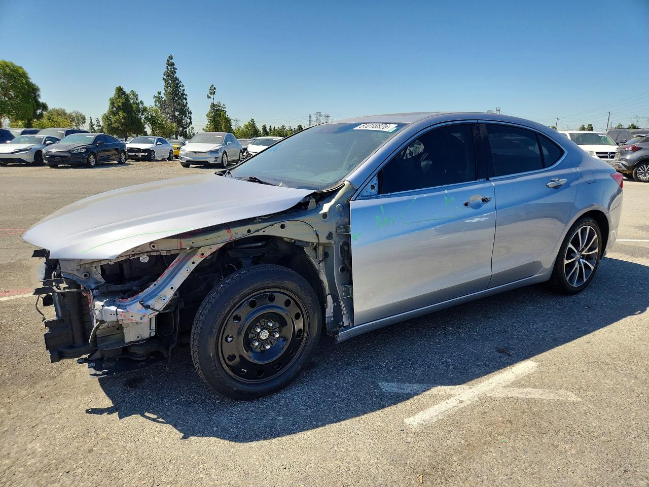 2015 Acura Tlx Tech Silver vin: 19UUB2F52FA011337