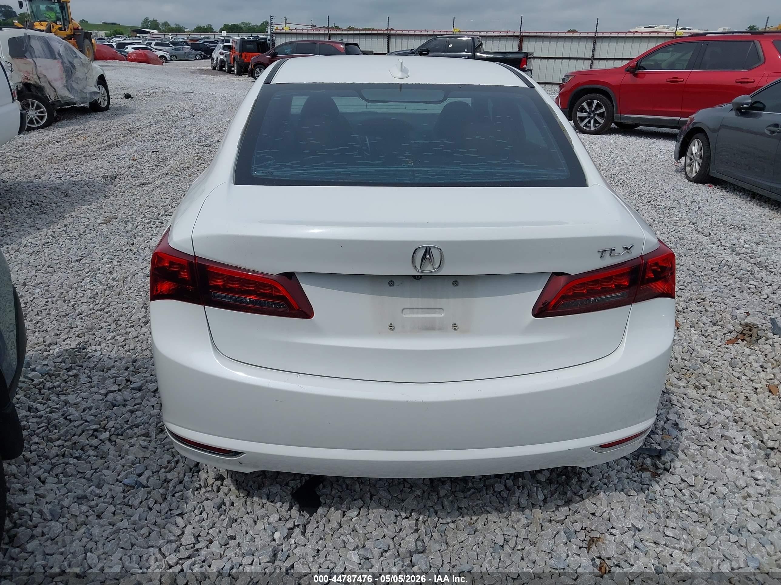 2015 Acura Tlx V6 Tech White vin: 19UUB2F52FA015131