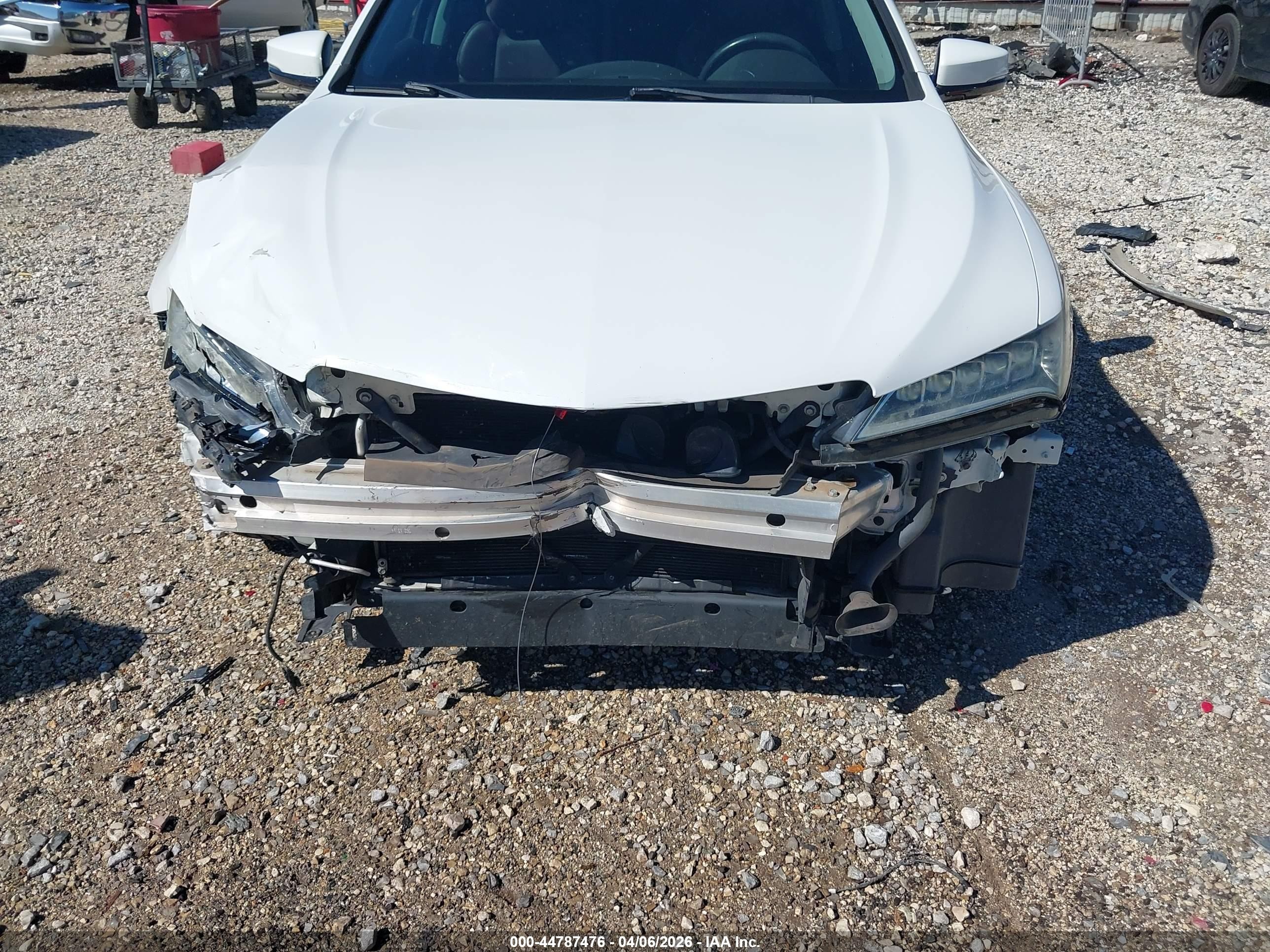 2015 Acura Tlx V6 Tech White vin: 19UUB2F52FA015131
