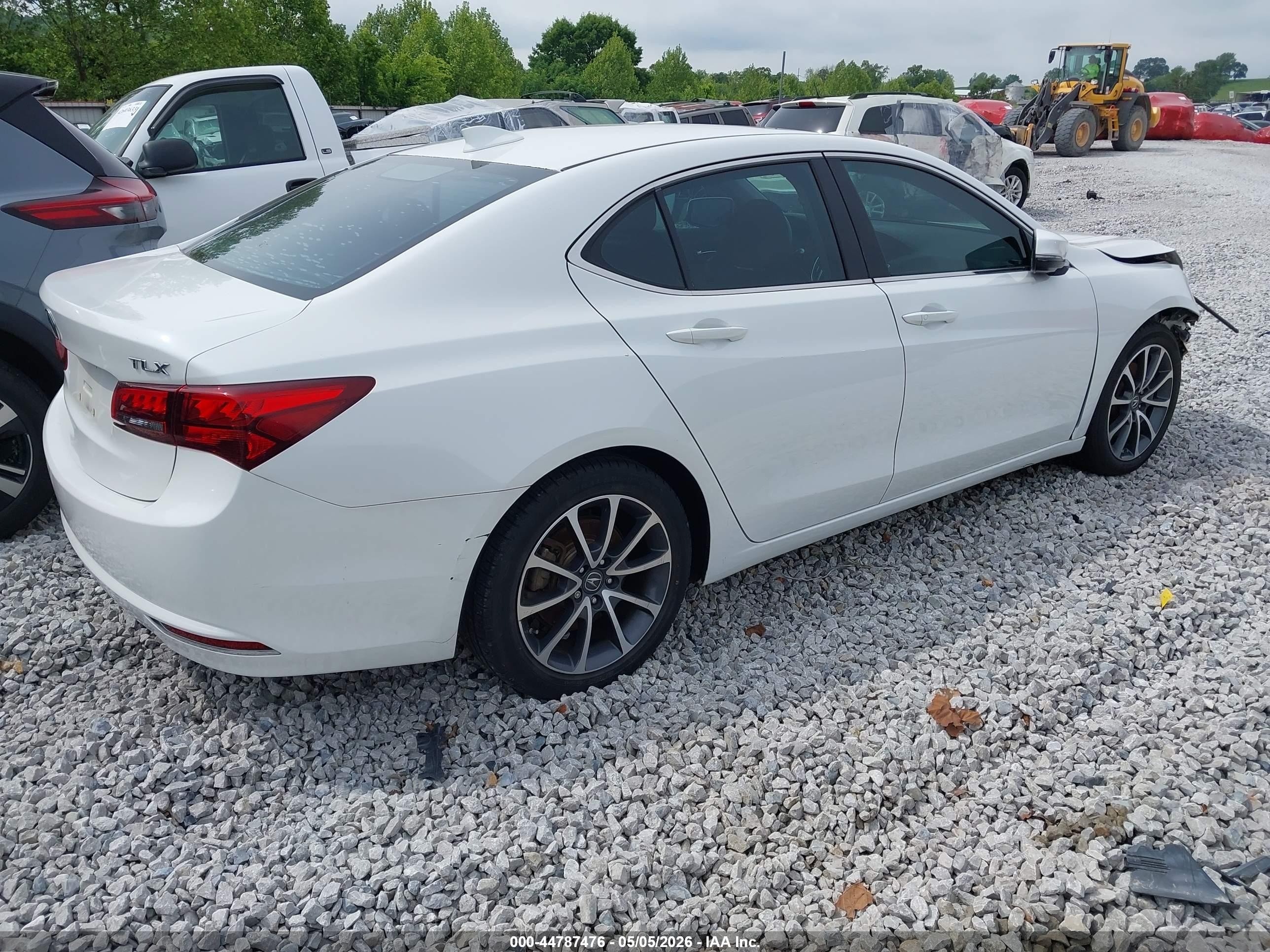 2015 Acura Tlx V6 Tech White vin: 19UUB2F52FA015131