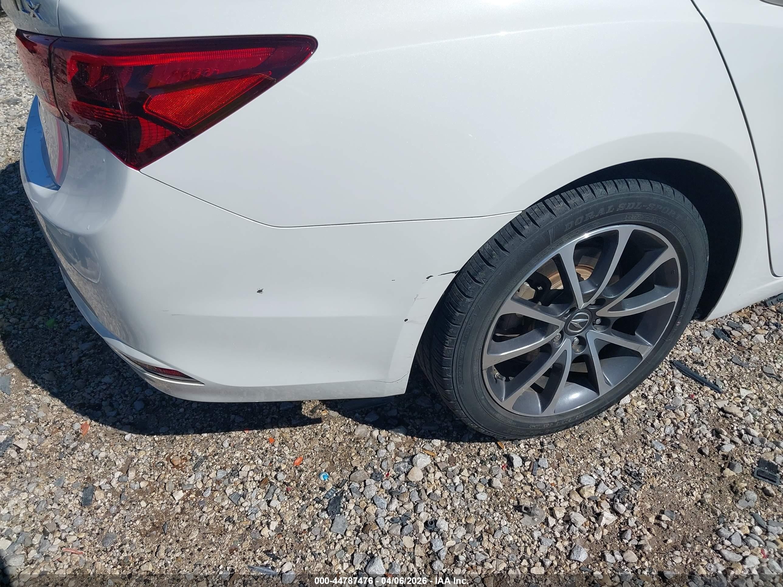 2015 Acura Tlx V6 Tech White vin: 19UUB2F52FA015131