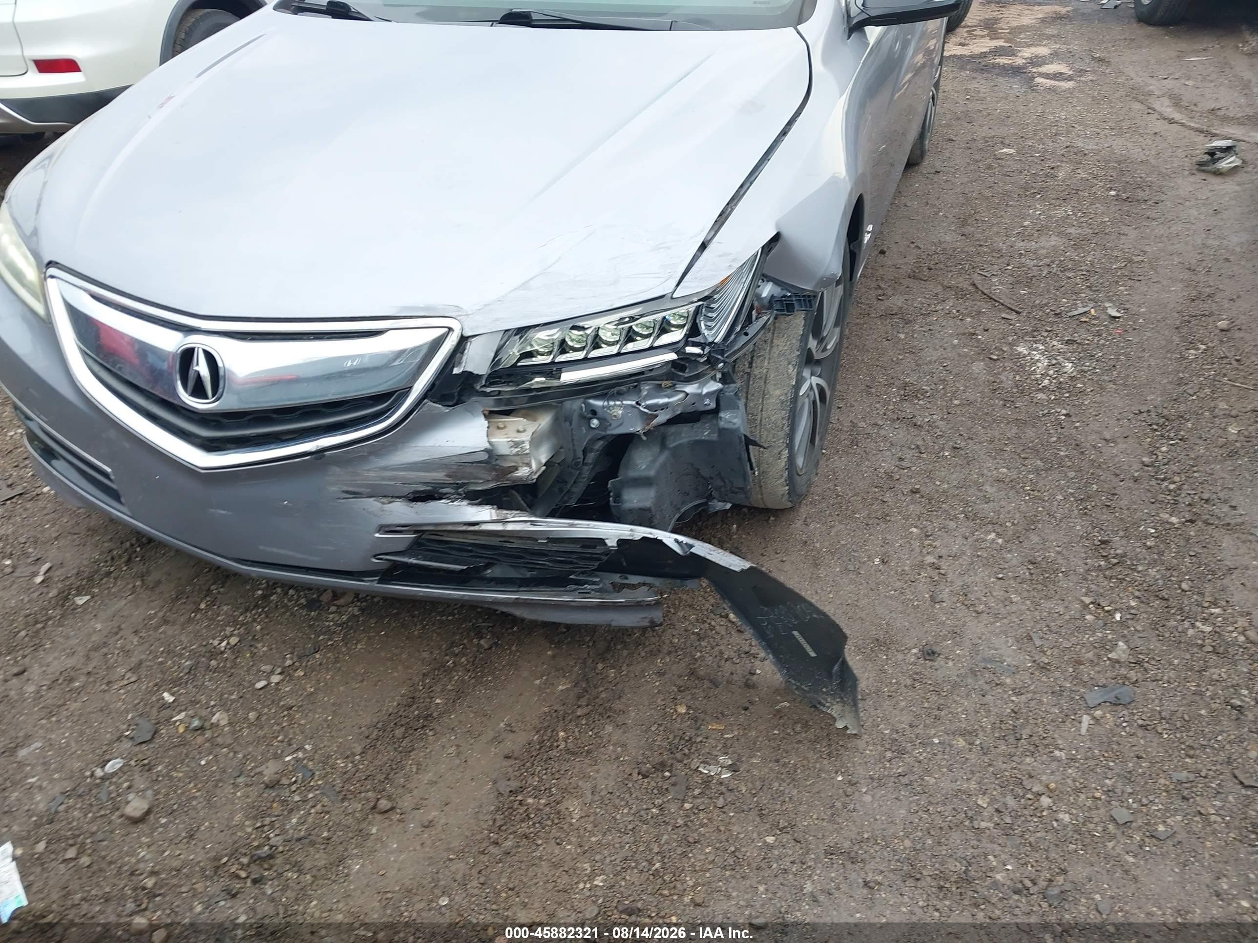 2015 Acura Tlx V6 Tech Gray vin: 19UUB2F52FA017817