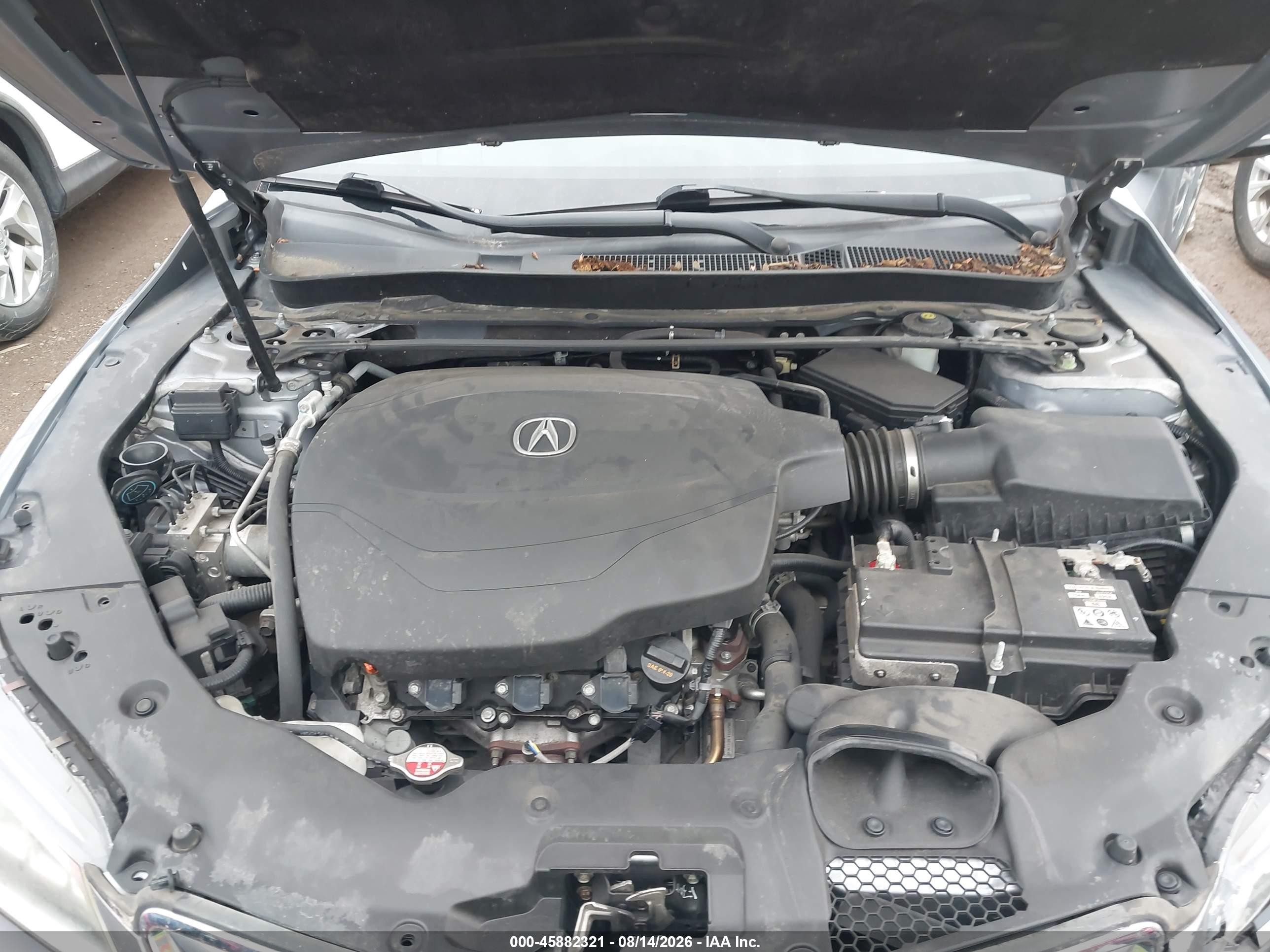 2015 Acura Tlx V6 Tech Gray vin: 19UUB2F52FA017817