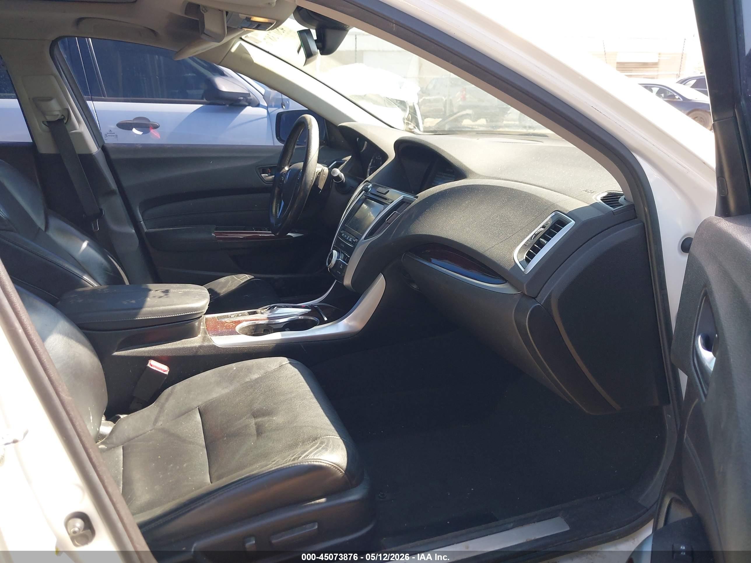 2015 Acura Tlx V6 Tech White vin: 19UUB2F52FA023391